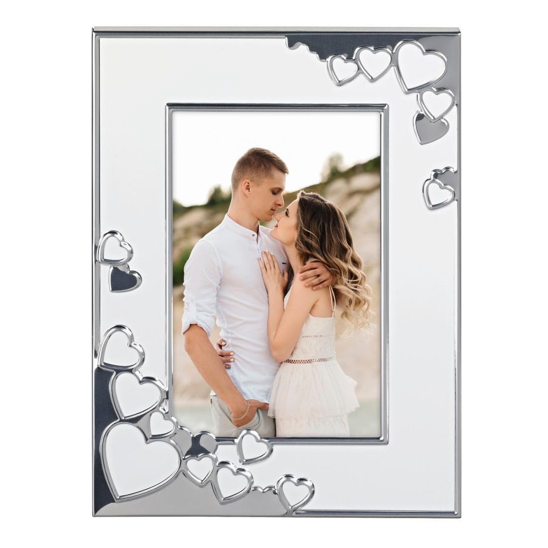 Hama Valentine Aluminium Bilderrahmen Herz Silber