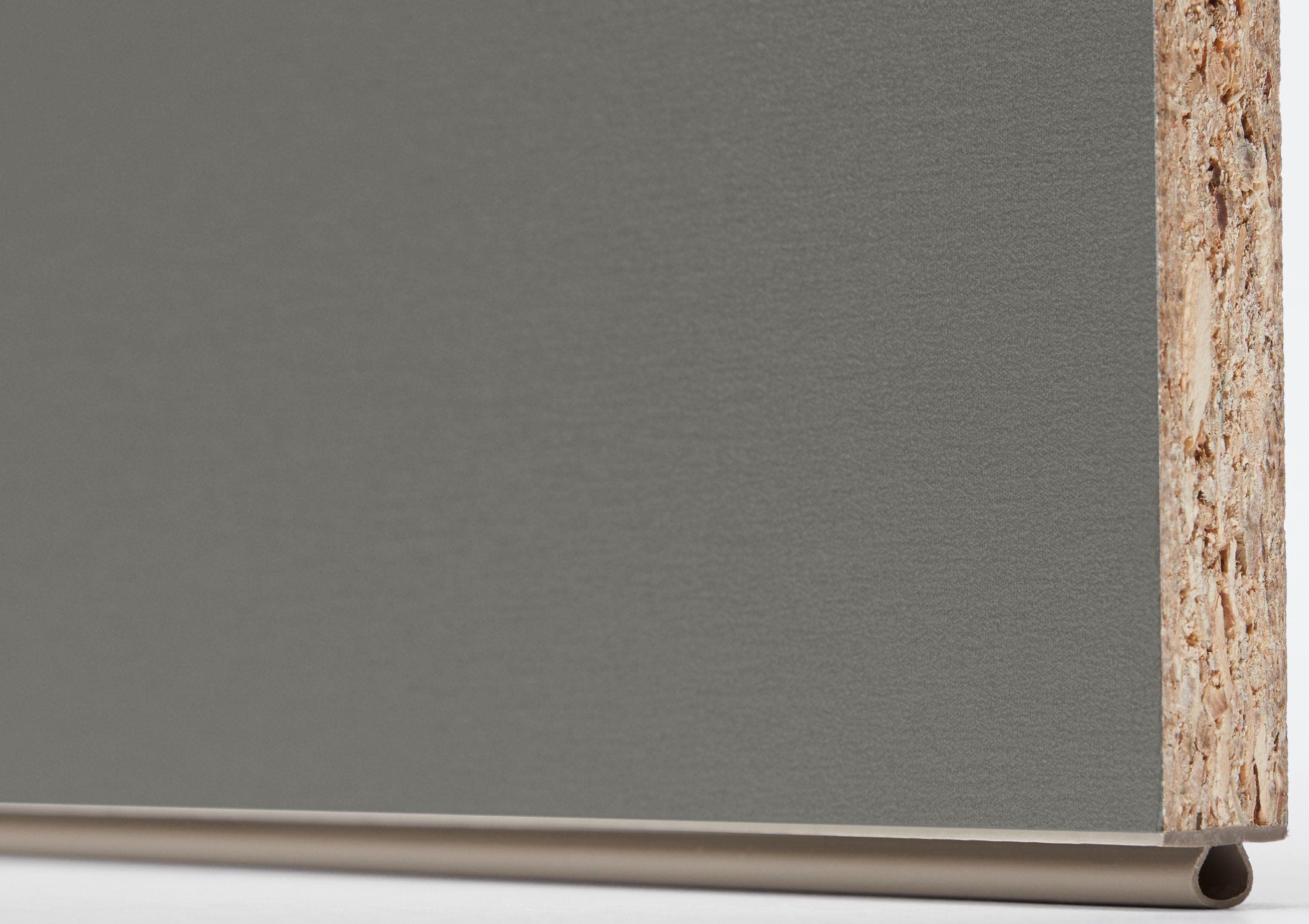 Express Küchen Sockelblende Trea Anthrazit Holzwerkstoff 105cm