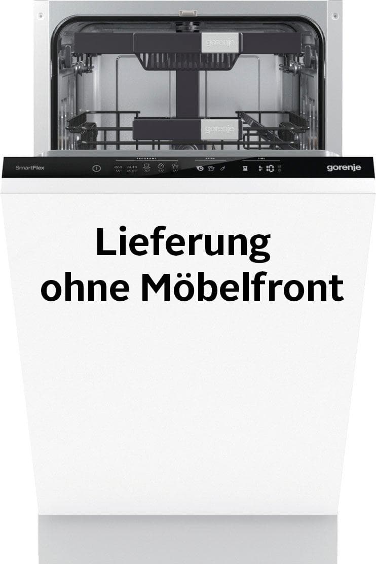 GORENJE Geschirrspüler GV 583C10 Silber TotalDry