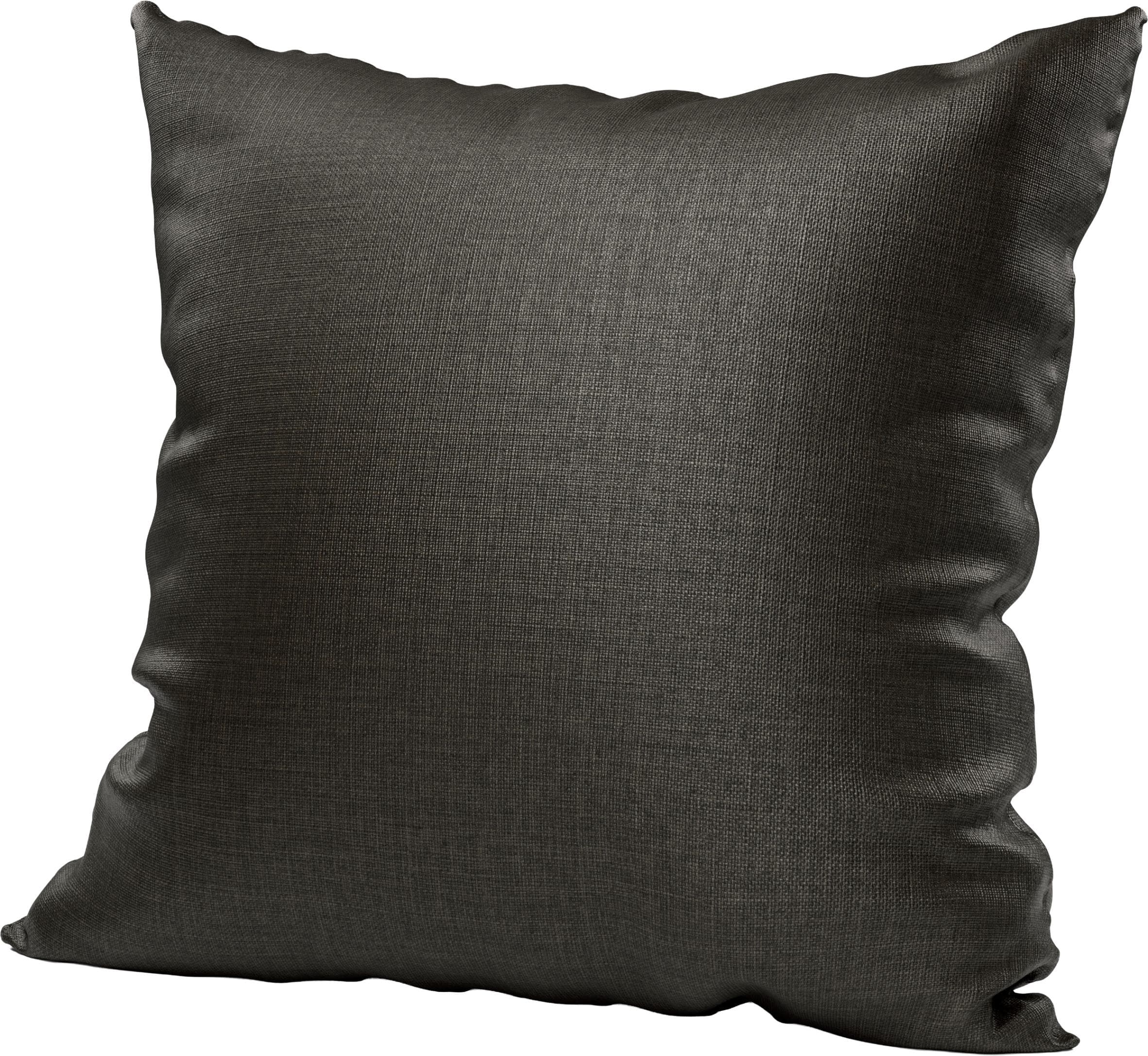 HOMING Kissenhülle St. Tropez Anthrazit 40x40cm Polyester