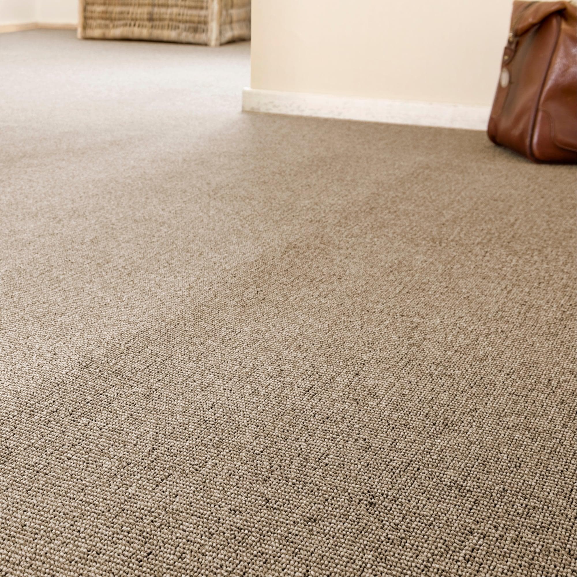 ANDIAMO Luton Teppichboden Beige Meliert 6mm Gesamthöhe