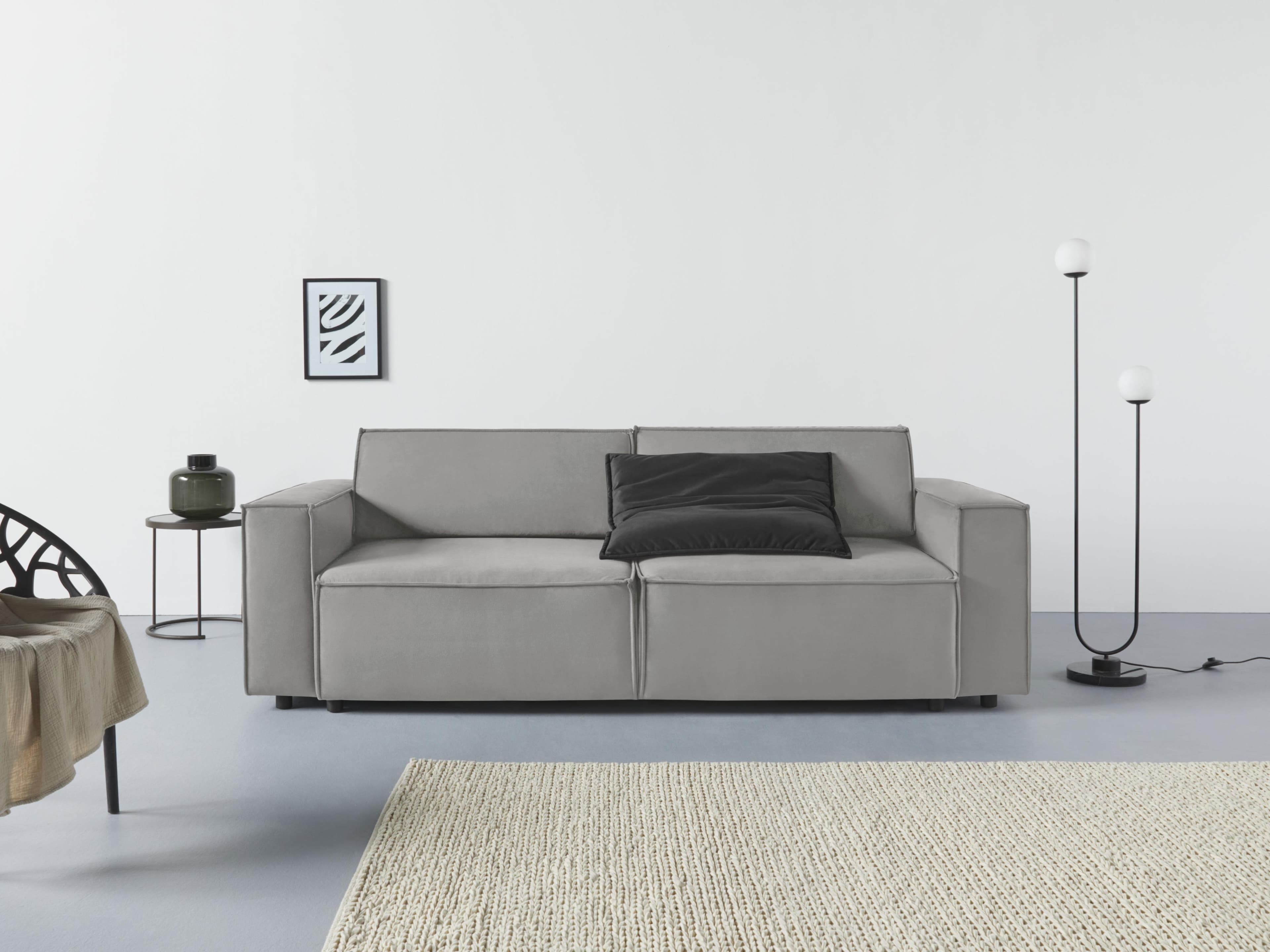Schlafsofa HOME AFFAIRE Marva mit Bettfunktion und Bettkasten