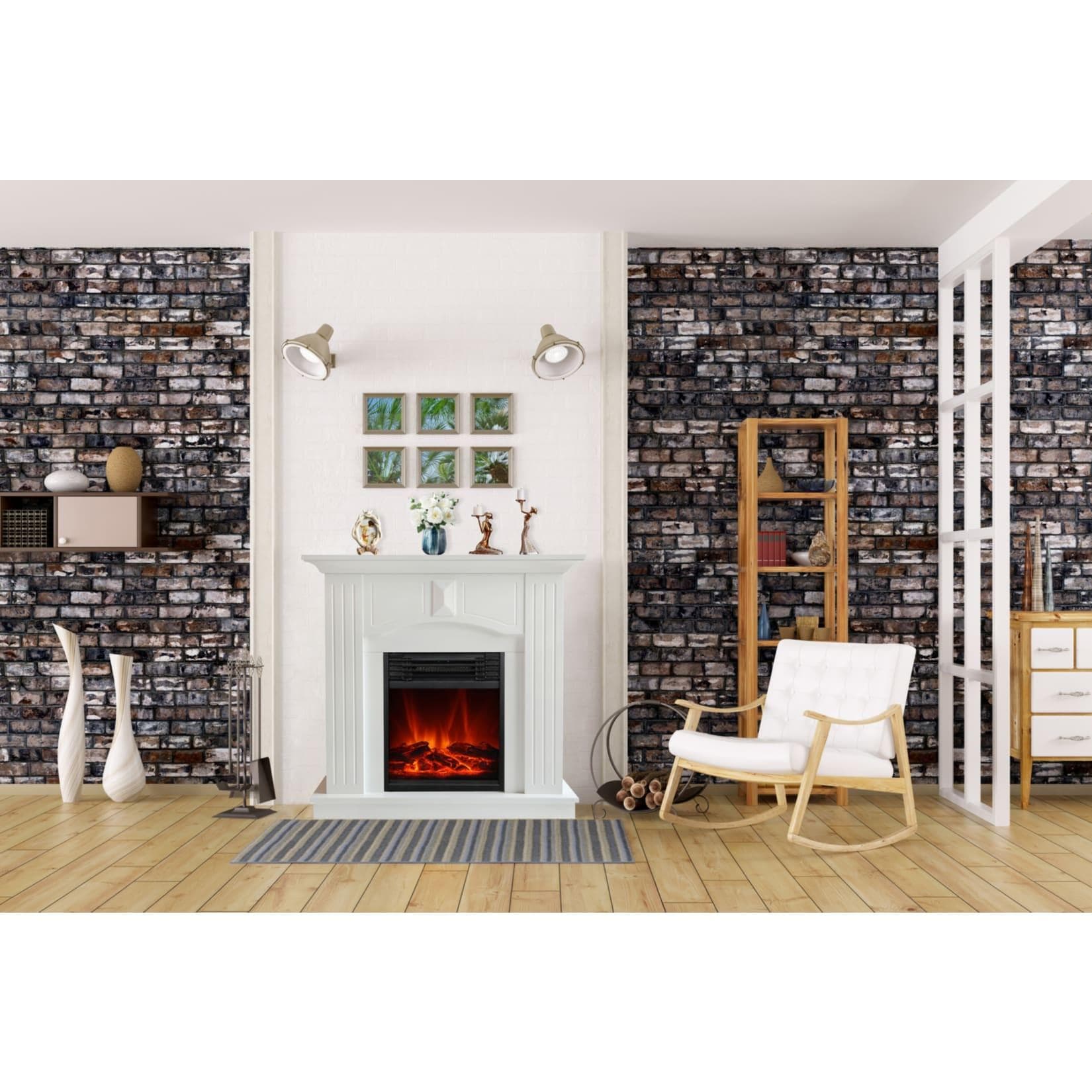 El Fuego Elektrokamin Malmö Klassisches Design MDF