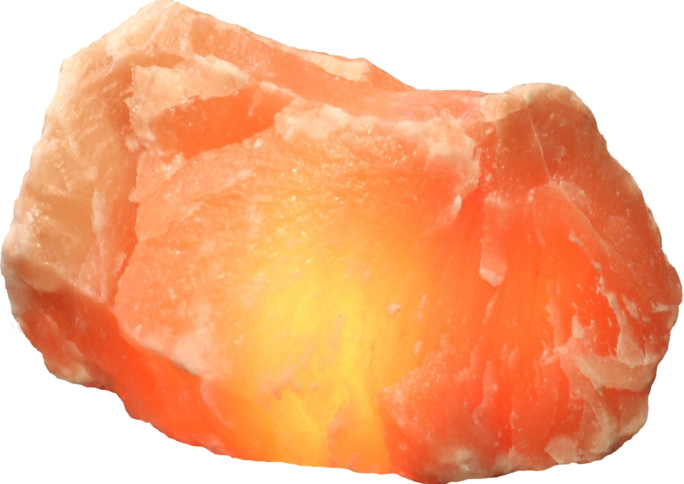 HIMALAYA SALT DREAMS Dekolicht Rock Orange Salzkristall Bodenlampe