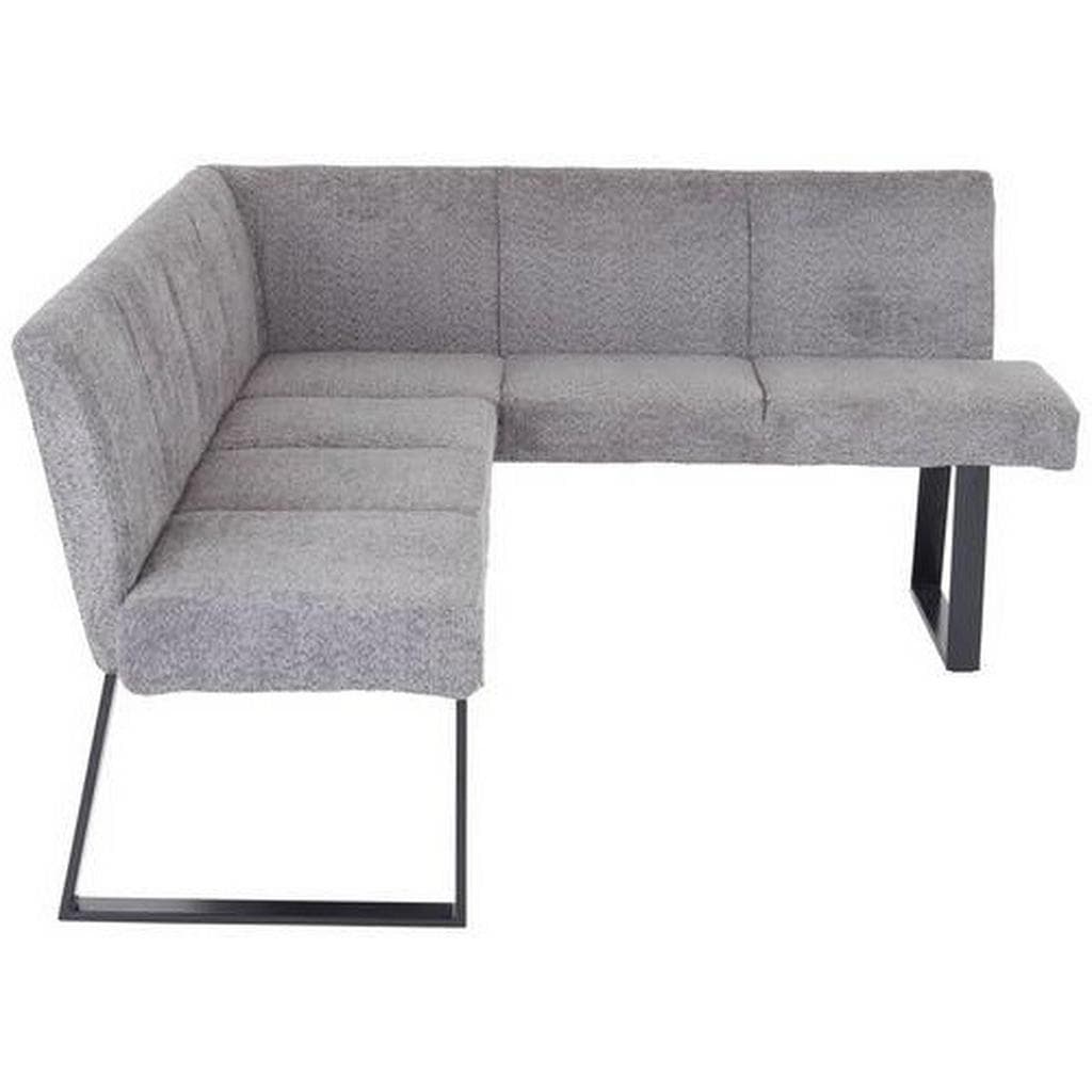 Mid.you Eckbank Grau 5-Sitzer L-Form