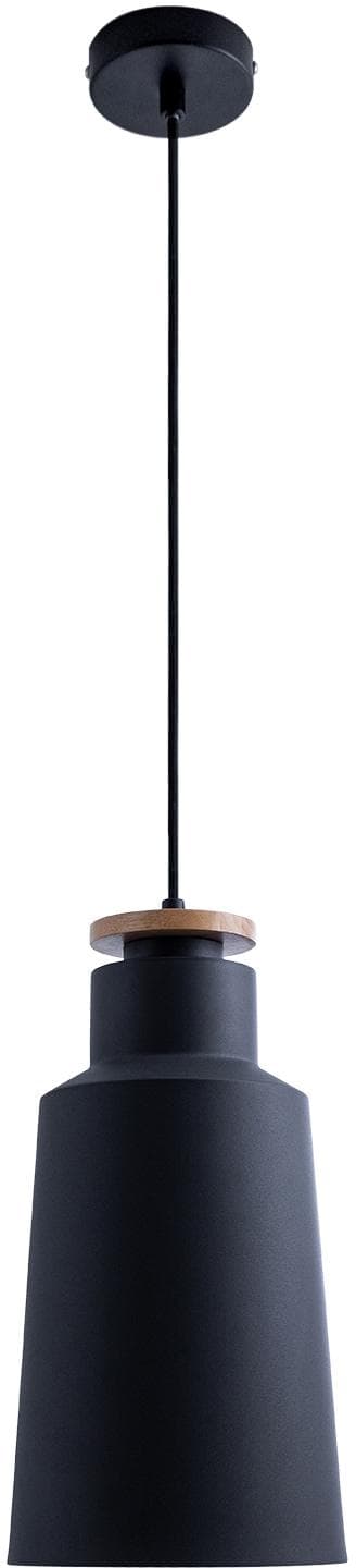 PACO HOME Pendelleuchte Jack I Anthrazit E27 Skandinavisch