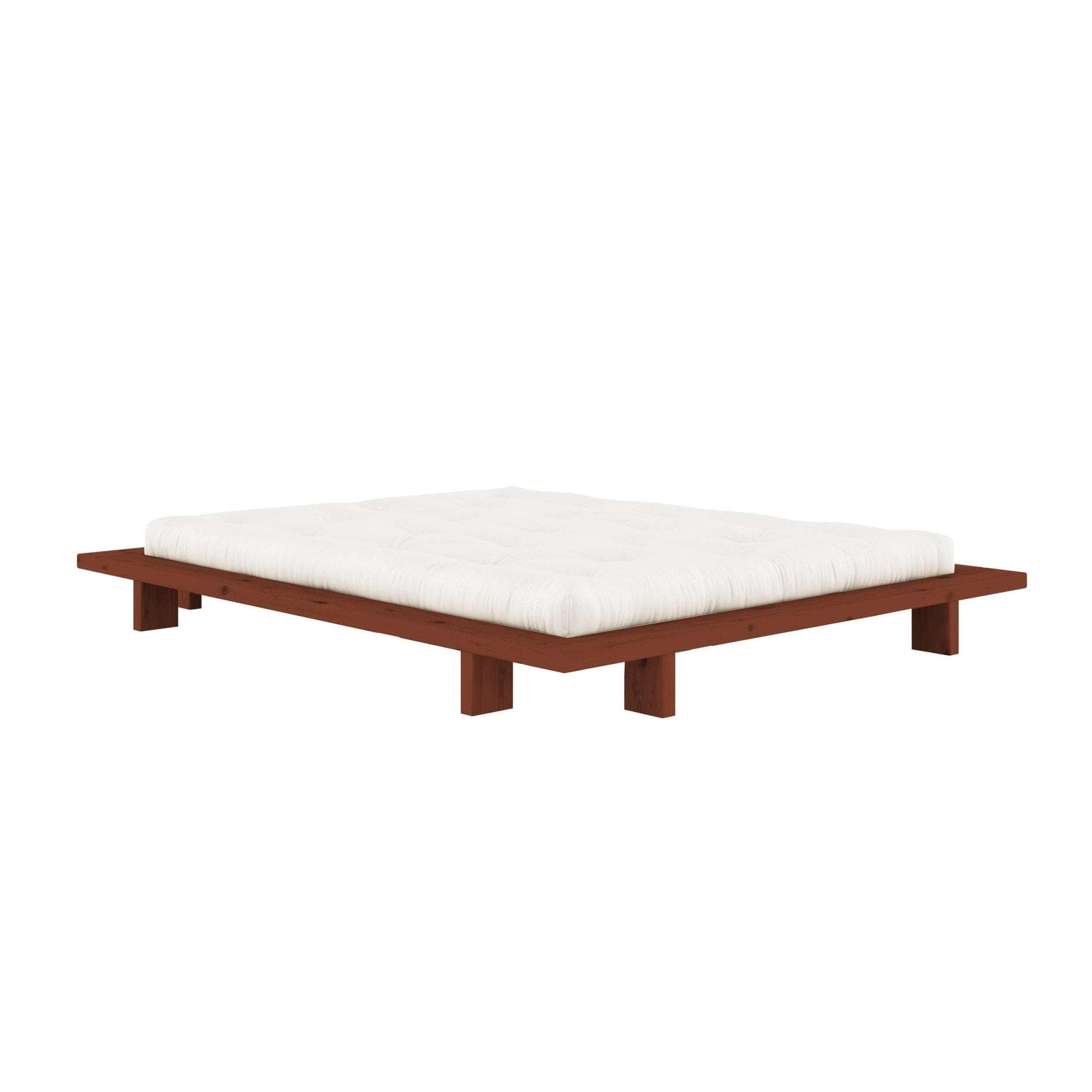Karup Design Japan Bed Futonbett Massivholz Terra Rot