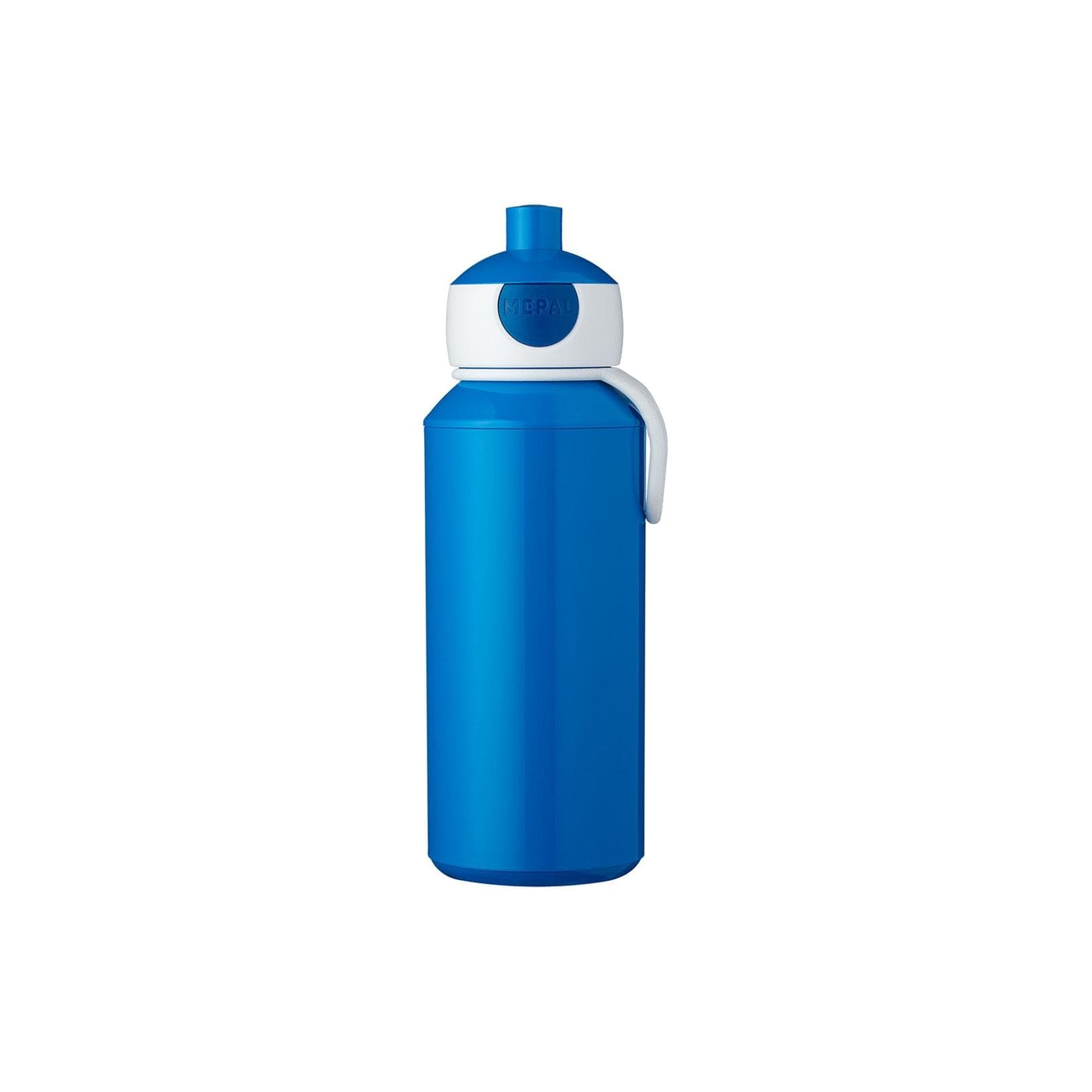 Mepal Trinkflasche Campus 400 ml Blau Pop-Up-Mechanismus