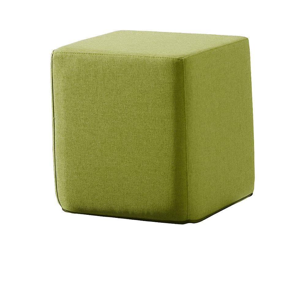 Kaiserkraft Sitzwürfel SITTING Grün Polyester