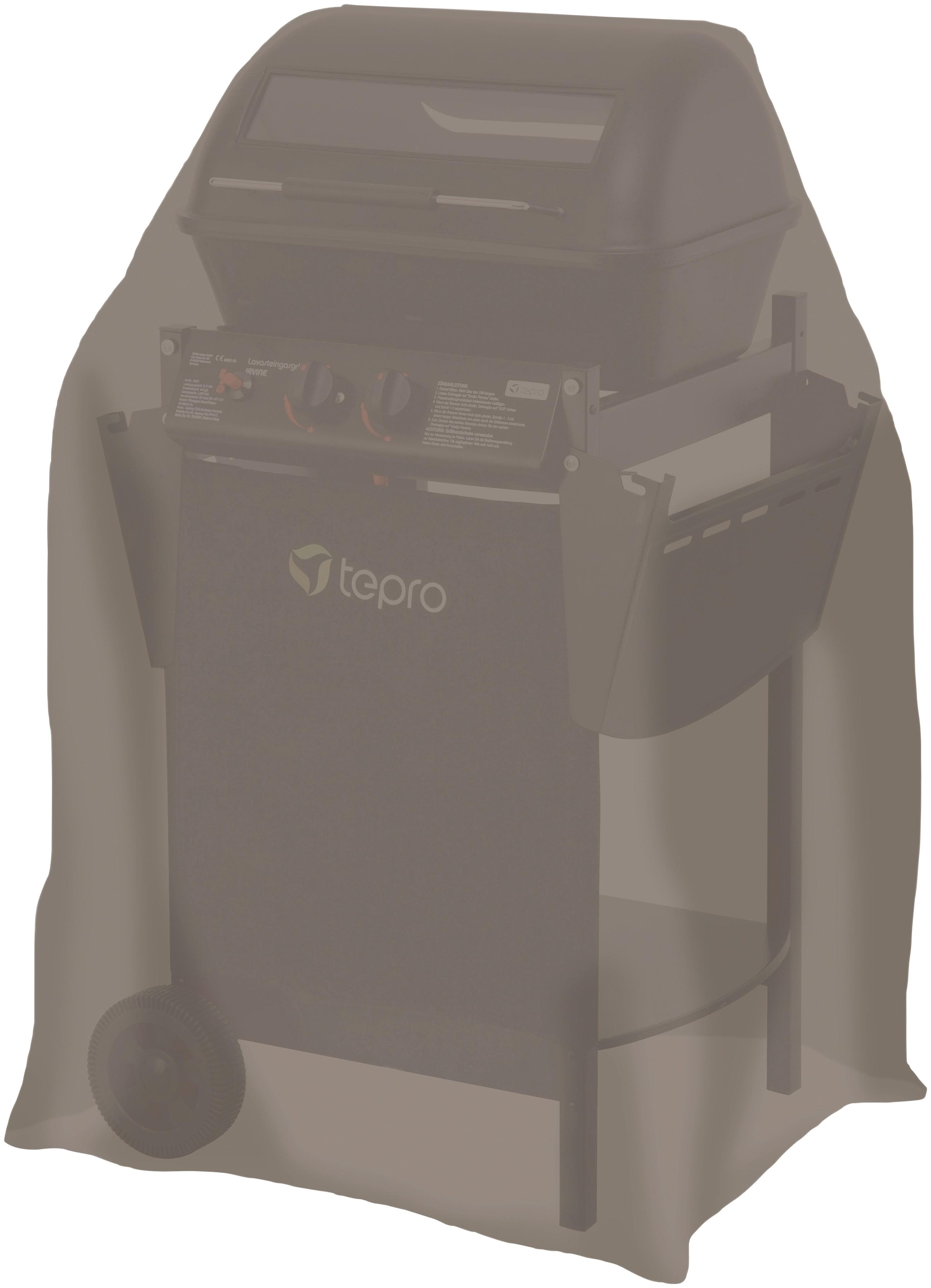 Tepro Grill-Schutzhülle Grau Polyester