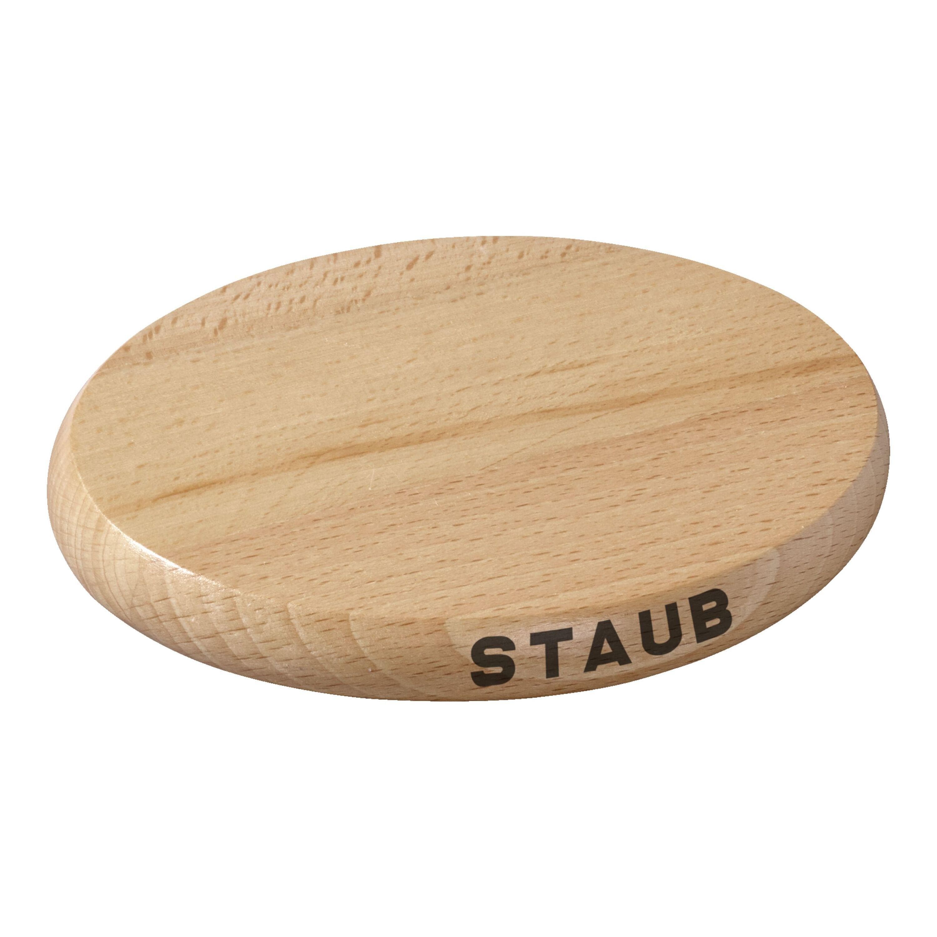Staub Specialities Magnetischer Topfuntersetzer Oval Buche