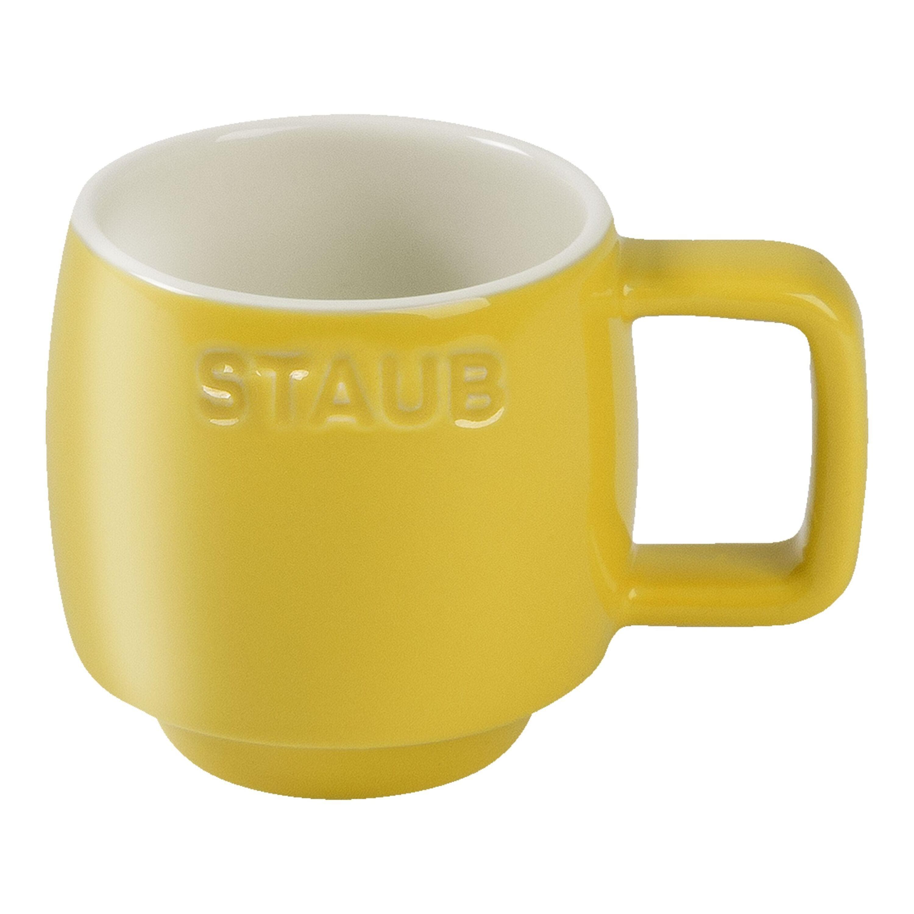 Staub Ceramique Tasse 100 ml Citron Gelb Keramik