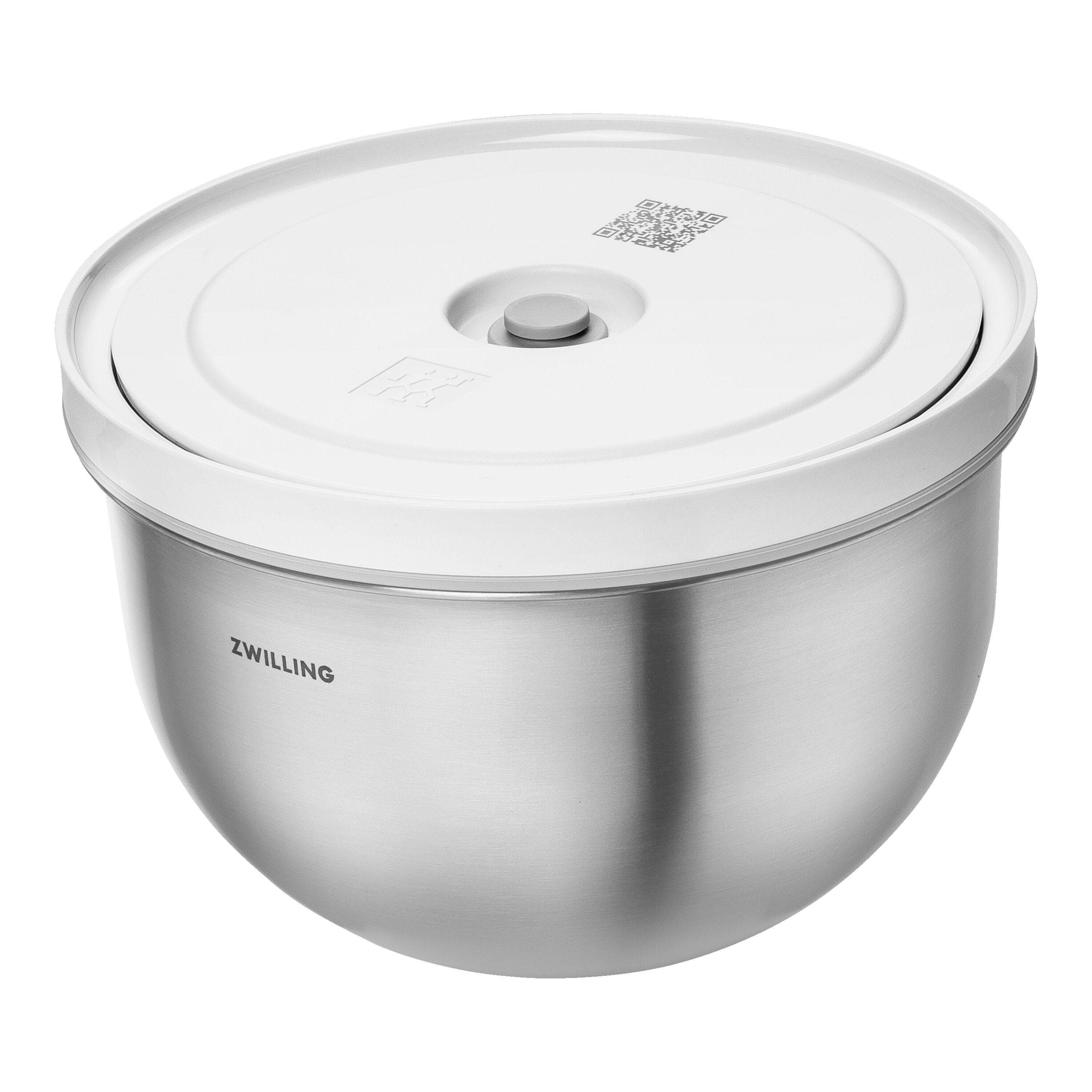ZWILLING Fresh & Save BOWLS Vakuumschüssel M 18 cm Edelstahl Silber