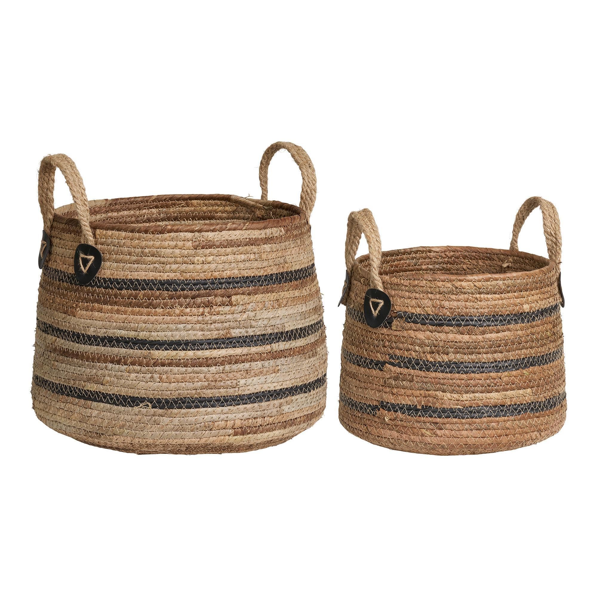 Korbset Erba Baskets Braun Dekoration