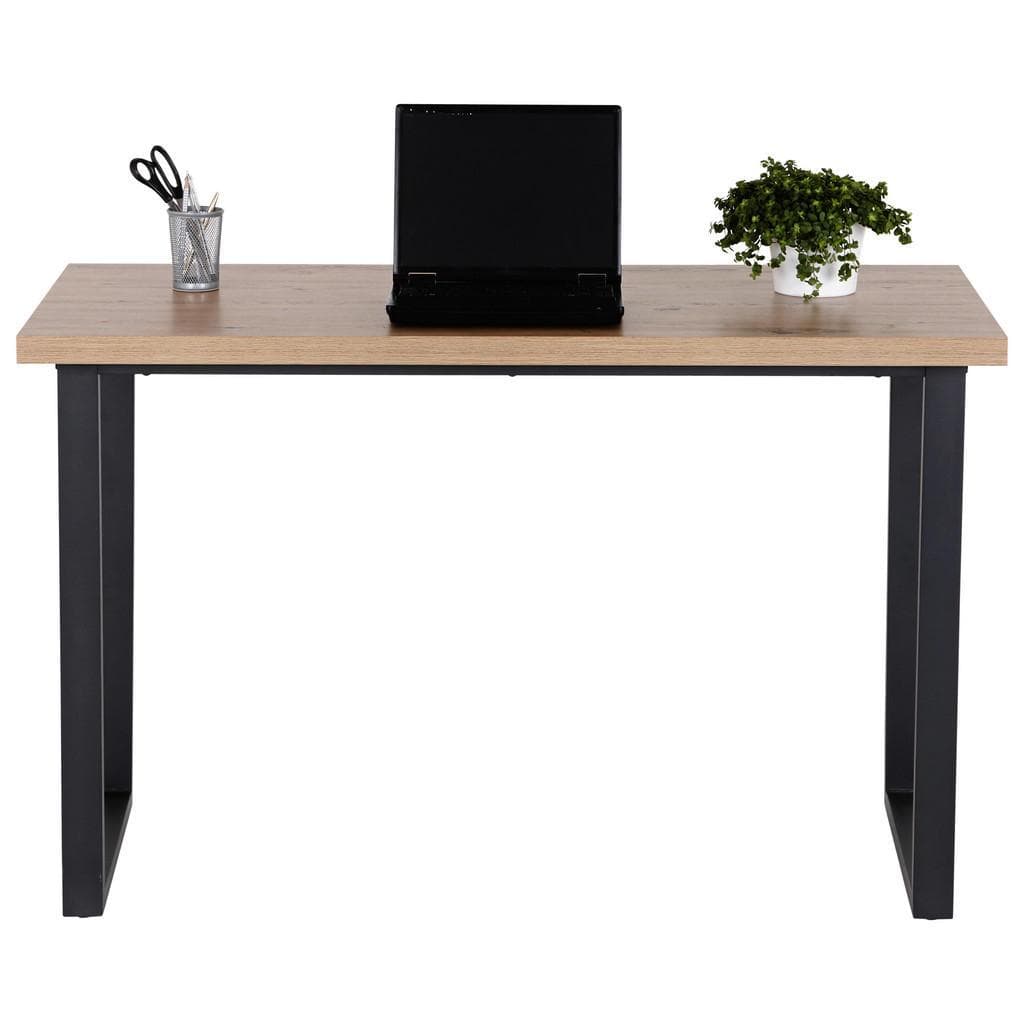Mid.you Schreibtisch Schwarz Eiche Industrial Style