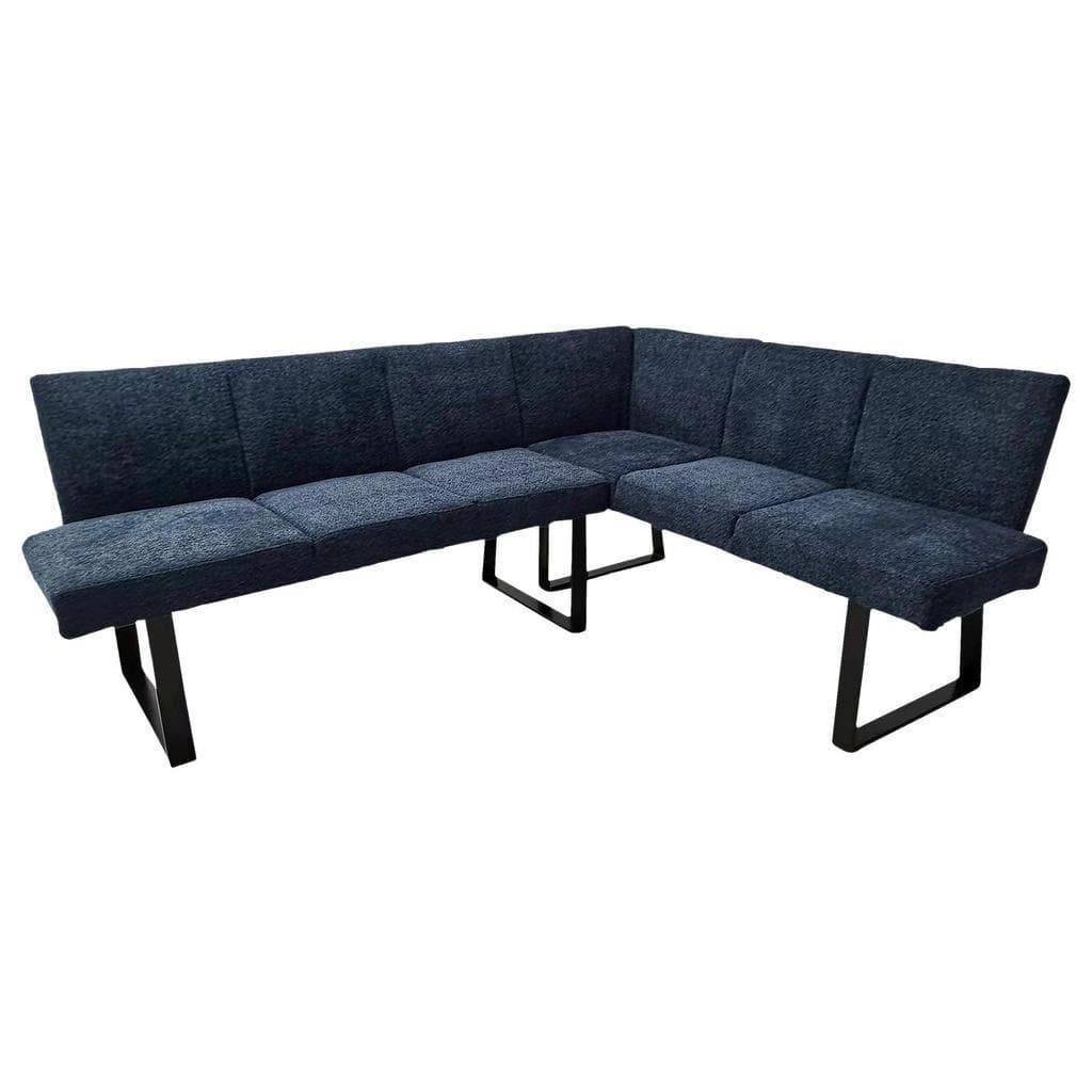 Mid.you Eckbank Dunkelblau 5-Sitzer L-Form