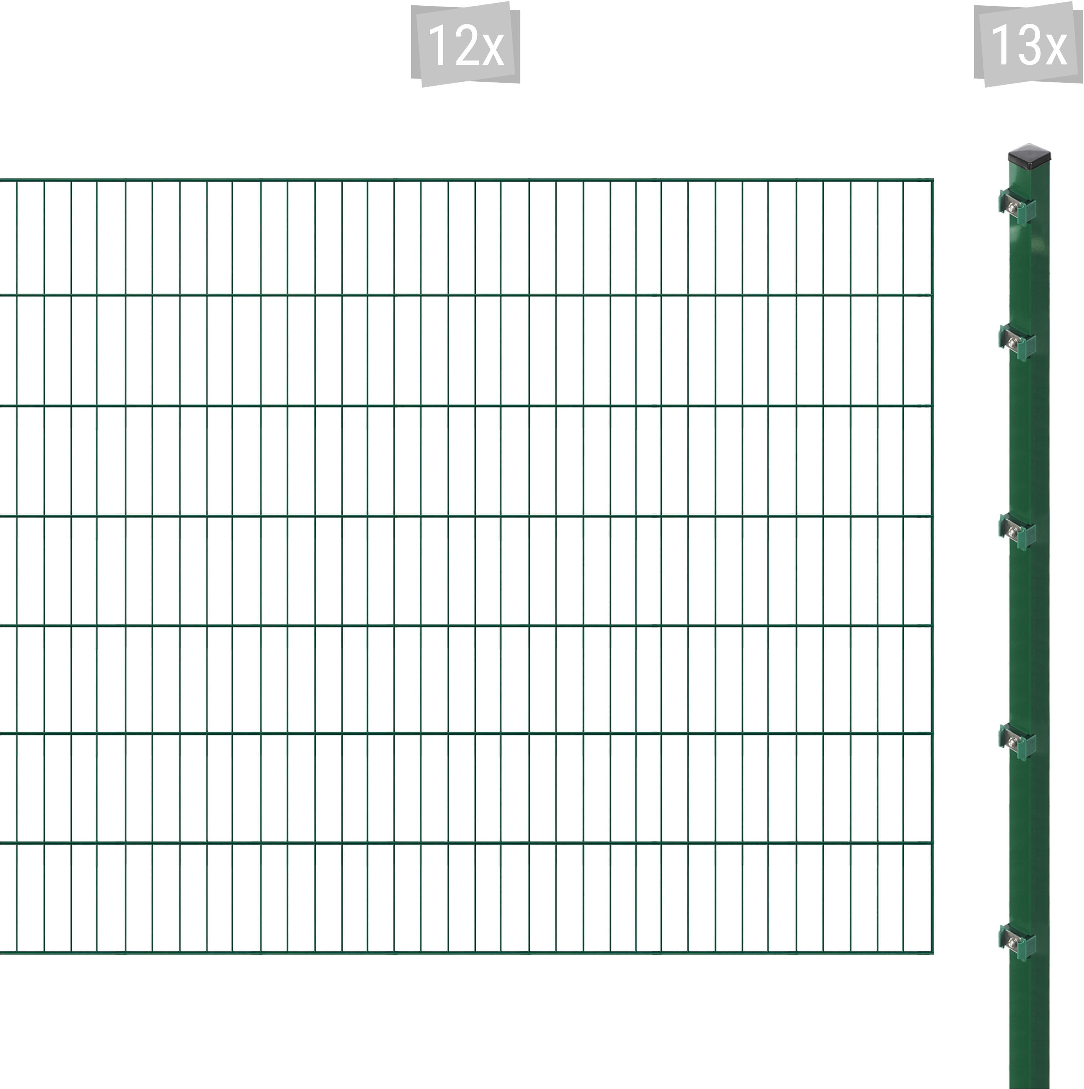 Arvotec ESSENTIAL 140 Einstabmattenzaun Set Grün