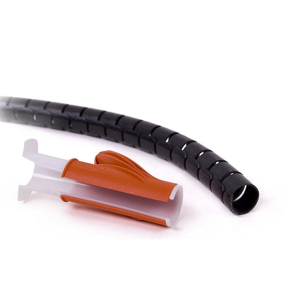 Dataflex Kabelschlucker mit Einzugshilfe Schwarz 3m