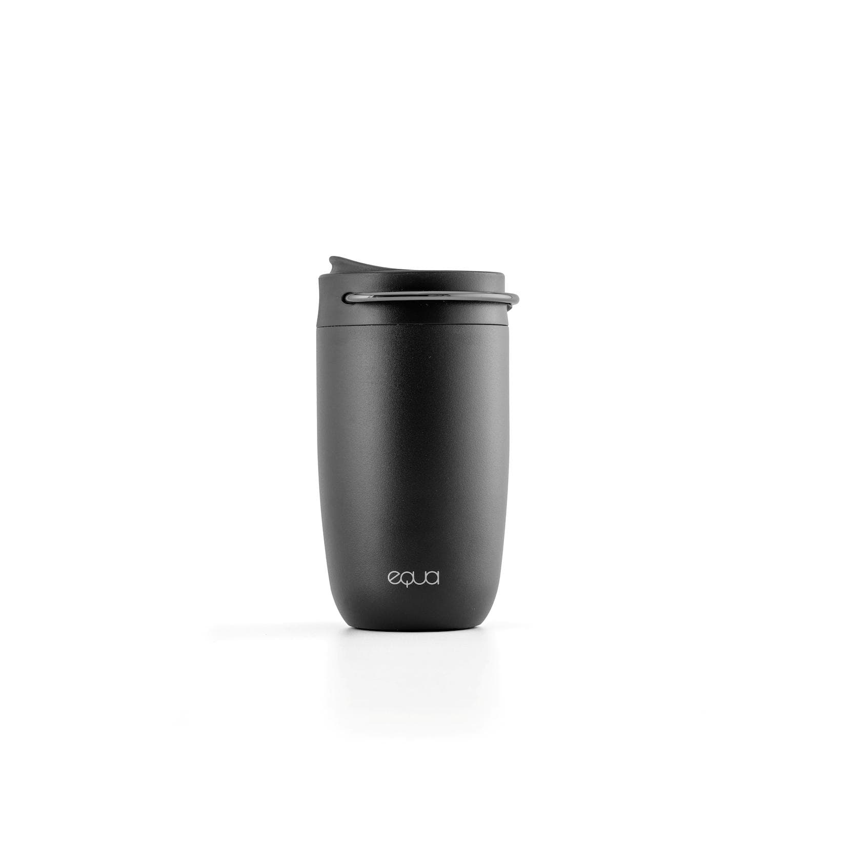 EQUA Coffee Cup 300 ml Edelstahl Isolierbecher Schwarz