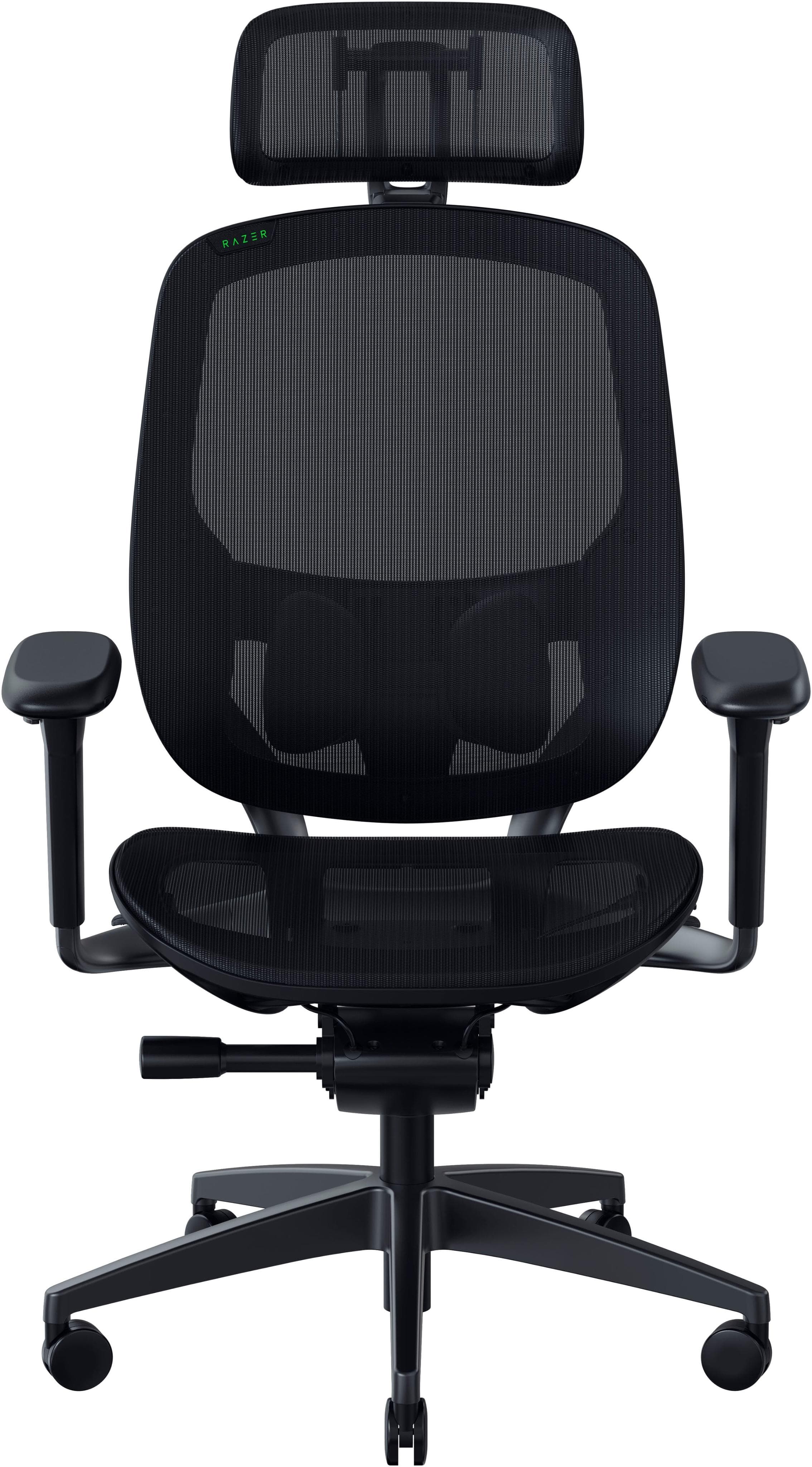 RAZER Gaming-Stuhl Fujin Pro Schwarz Netzstoff 4D-Armlehnen