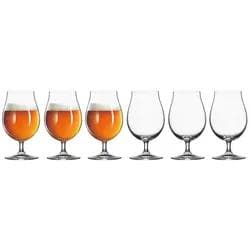 Spiegelau Biertulpe 6er Set Transparent Kristallglas