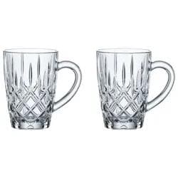 Nachtmann Kaffeebecher Noblesse Barista 2er Set Transparent Glas