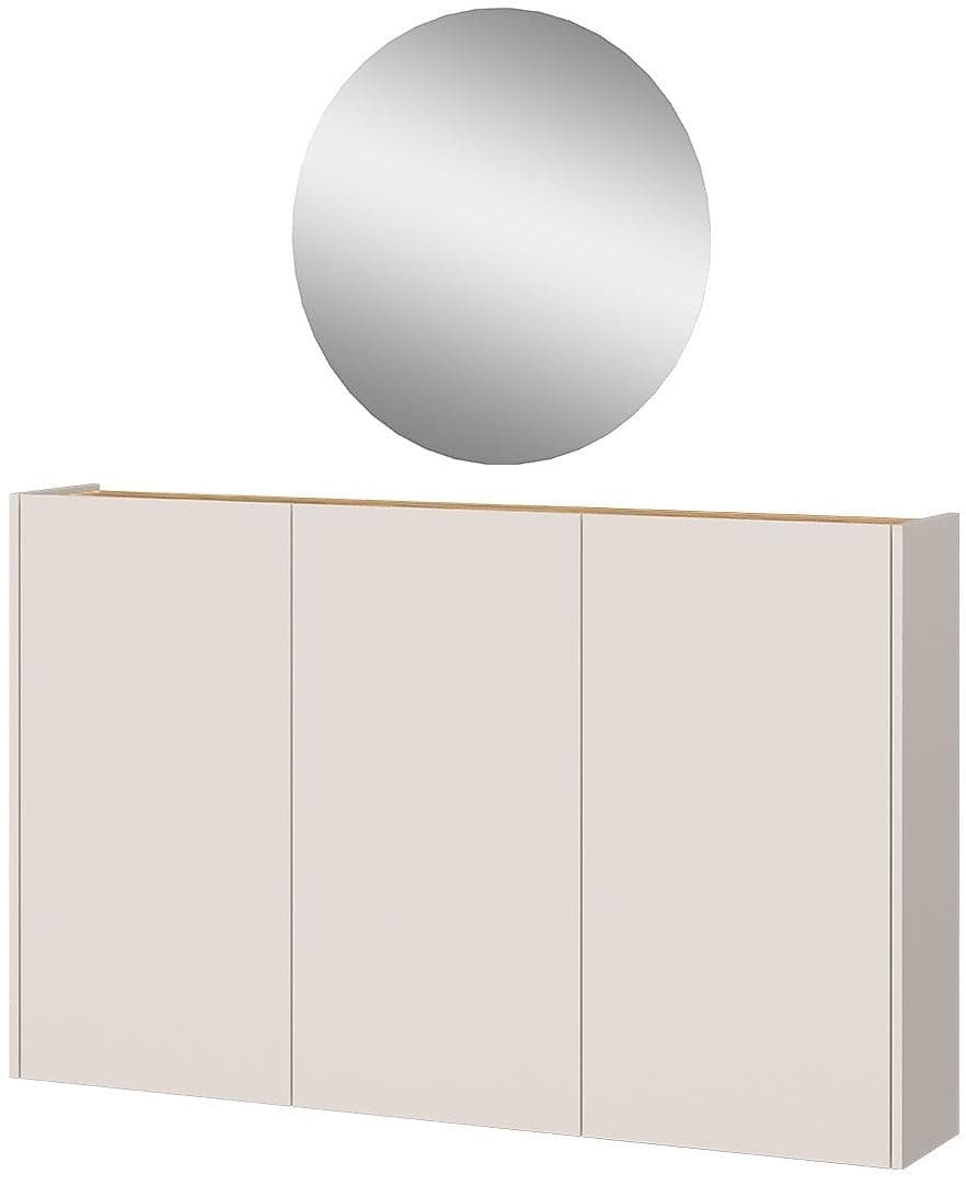 Garderoben-Set GERMANIA GW-Libbiano Kaschmir Eiche Nachbildung 136x200x25 cm