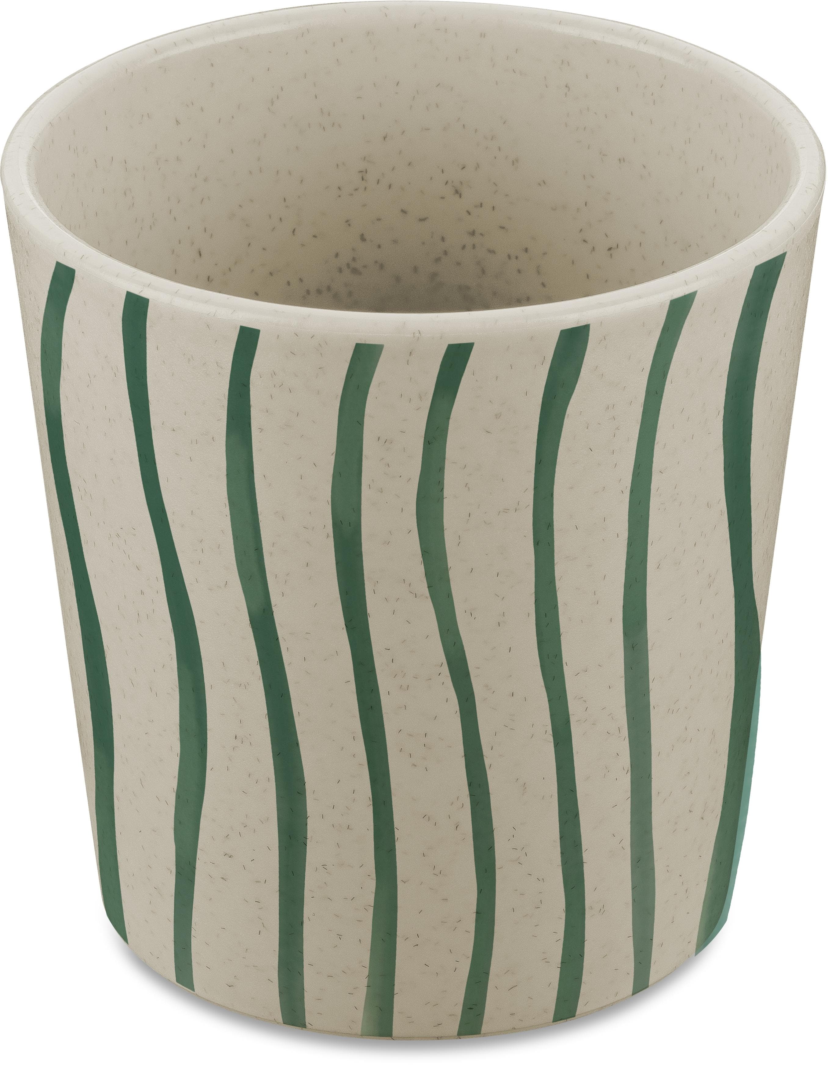 KOZIOL CONNECT CUP S Becher 4er Set Beige Braun Geometrisch