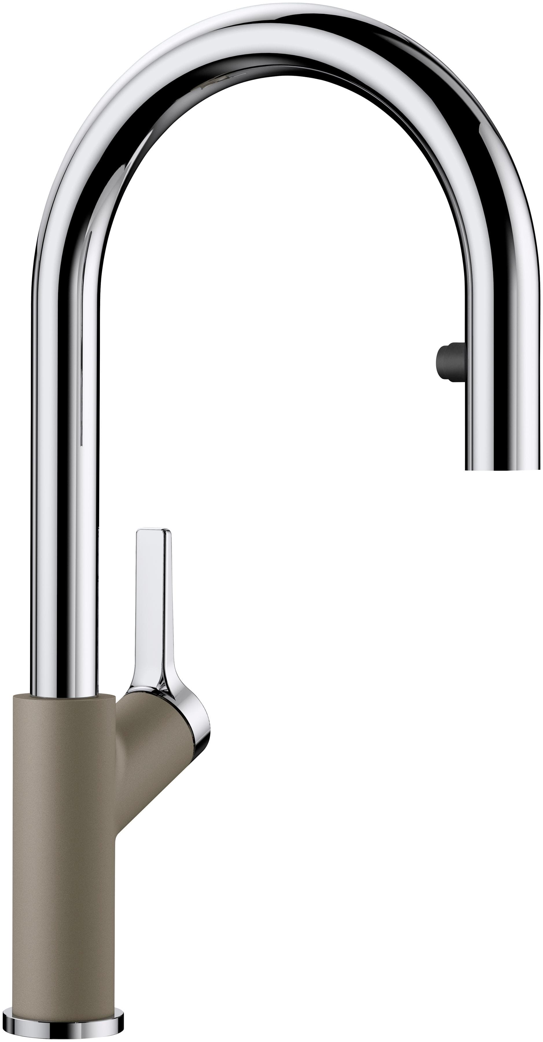 Blanco CARENA-S Vario Küchenarmatur 521376 SILGRANIT-Look Tartufo/Chrom