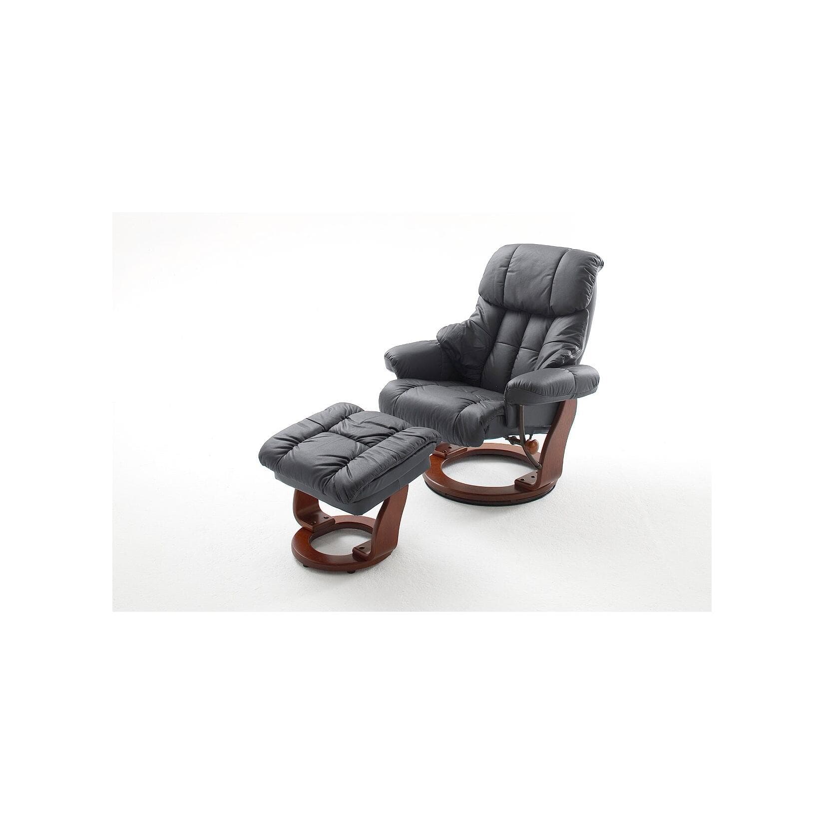 iNNoSeat by MCA CALGARY Relaxer mit Hocker Schwarz