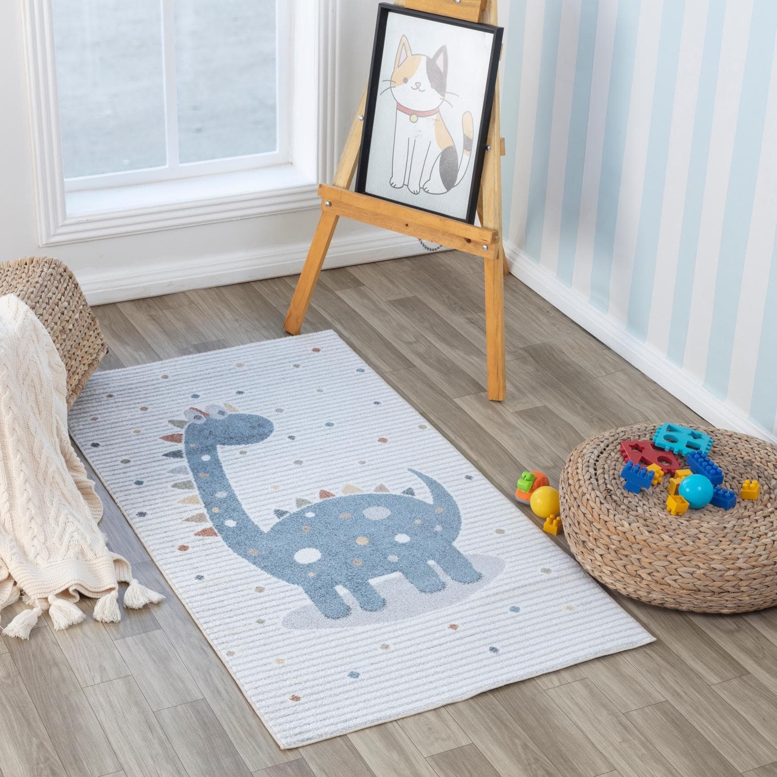 Kinderteppich LIVABLISS SEOUL grau 80x150cm