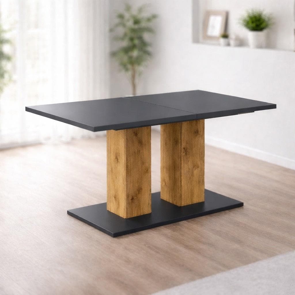 OTTO HOME Esstisch Torino ausziehbar 180 cm Graphit
