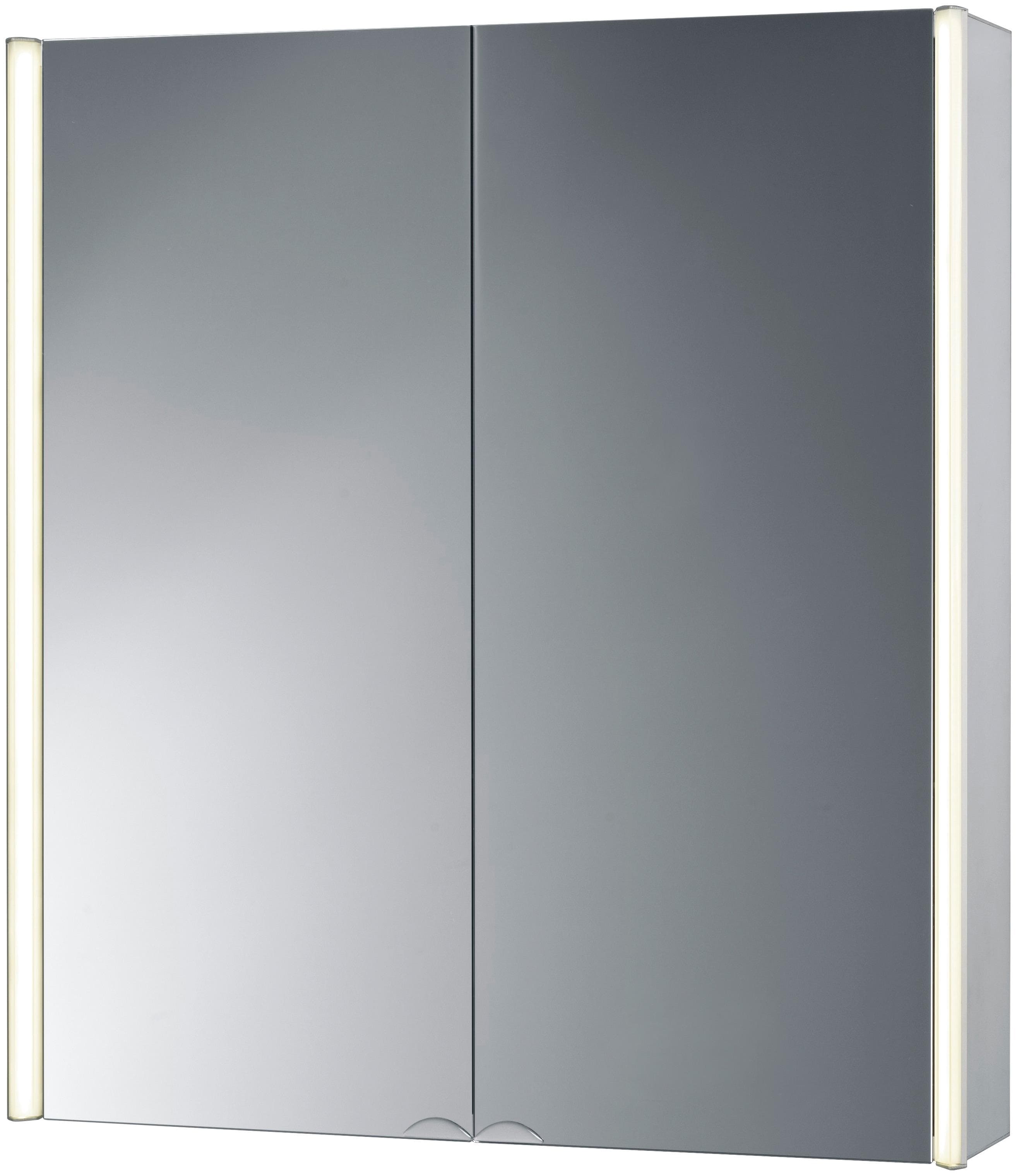 Spiegelschrank JOKEY CantALU Aluminium 67 cm