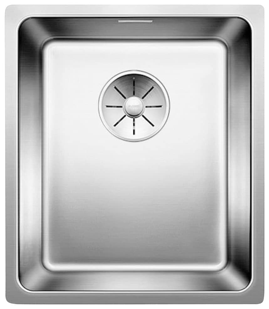 BLANCO Küchenspüle ANDANO 340-U Silber Edelstahl 38 cm