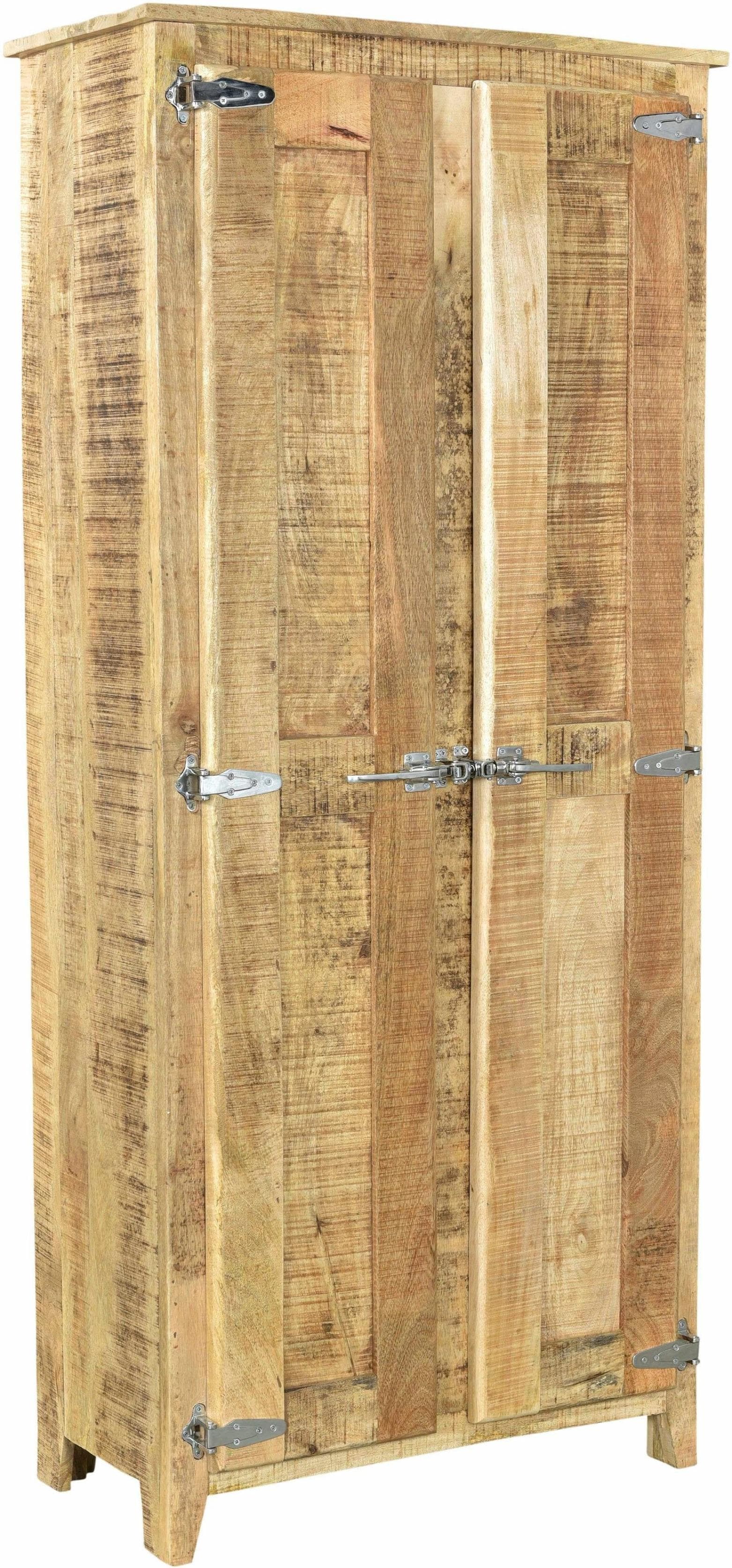 SIT Garderobenschrank Frigo Massivholz Beige Natur