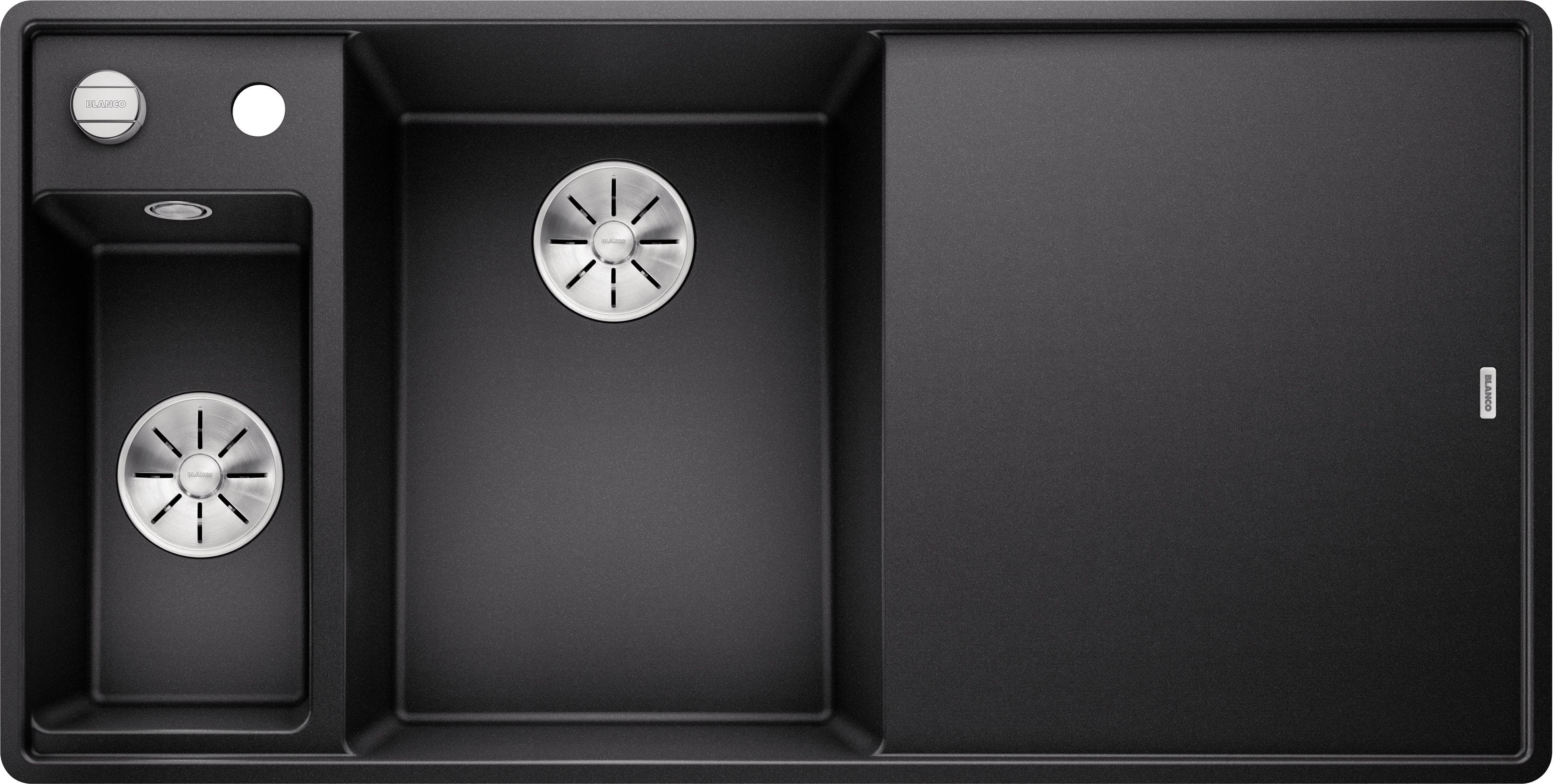 BLANCO AXIA III 6 S-F Granitspüle Anthrazit SILGRANIT®
