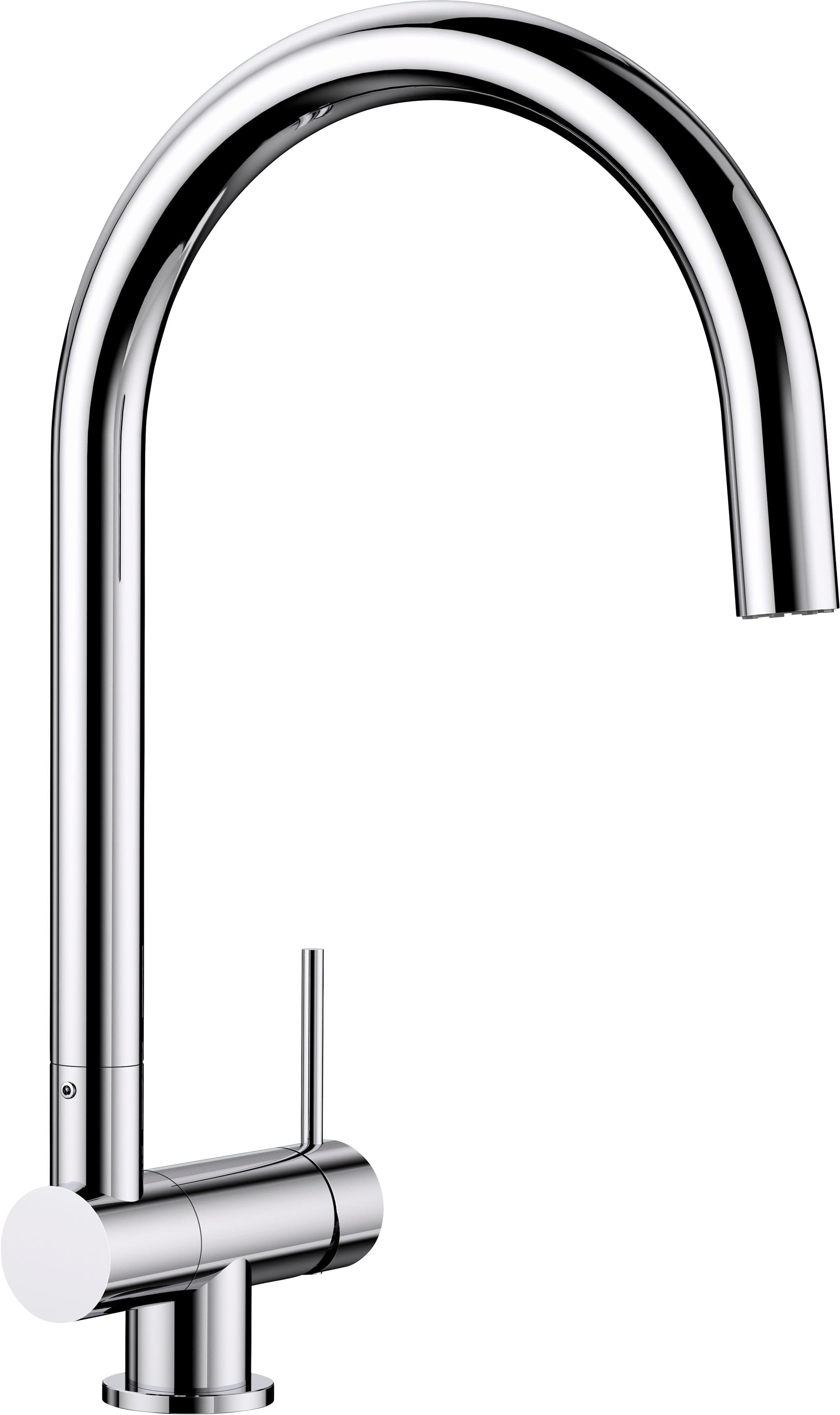BLANCO Küchenarmatur CORESSA-F Chrom Messing Hochdruck