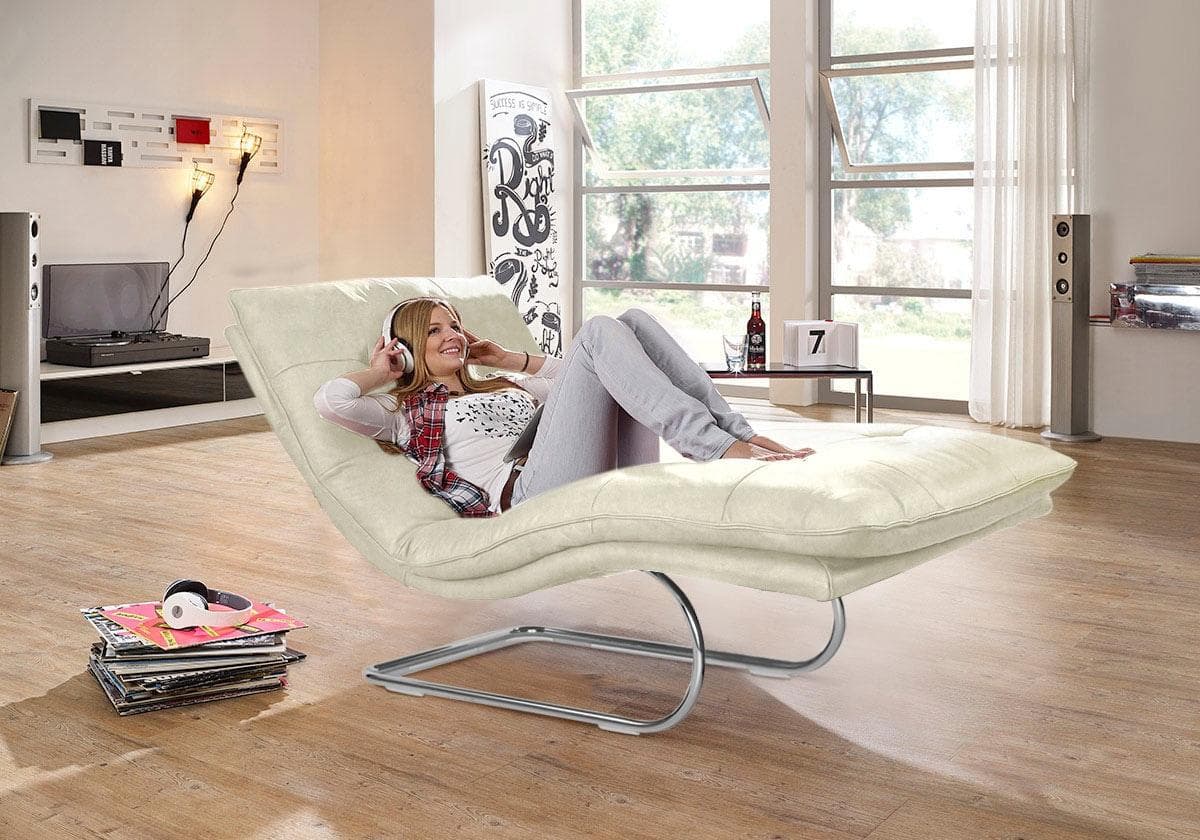 W.SCHILLIG Relaxliege daily dreams Beige mit Motor