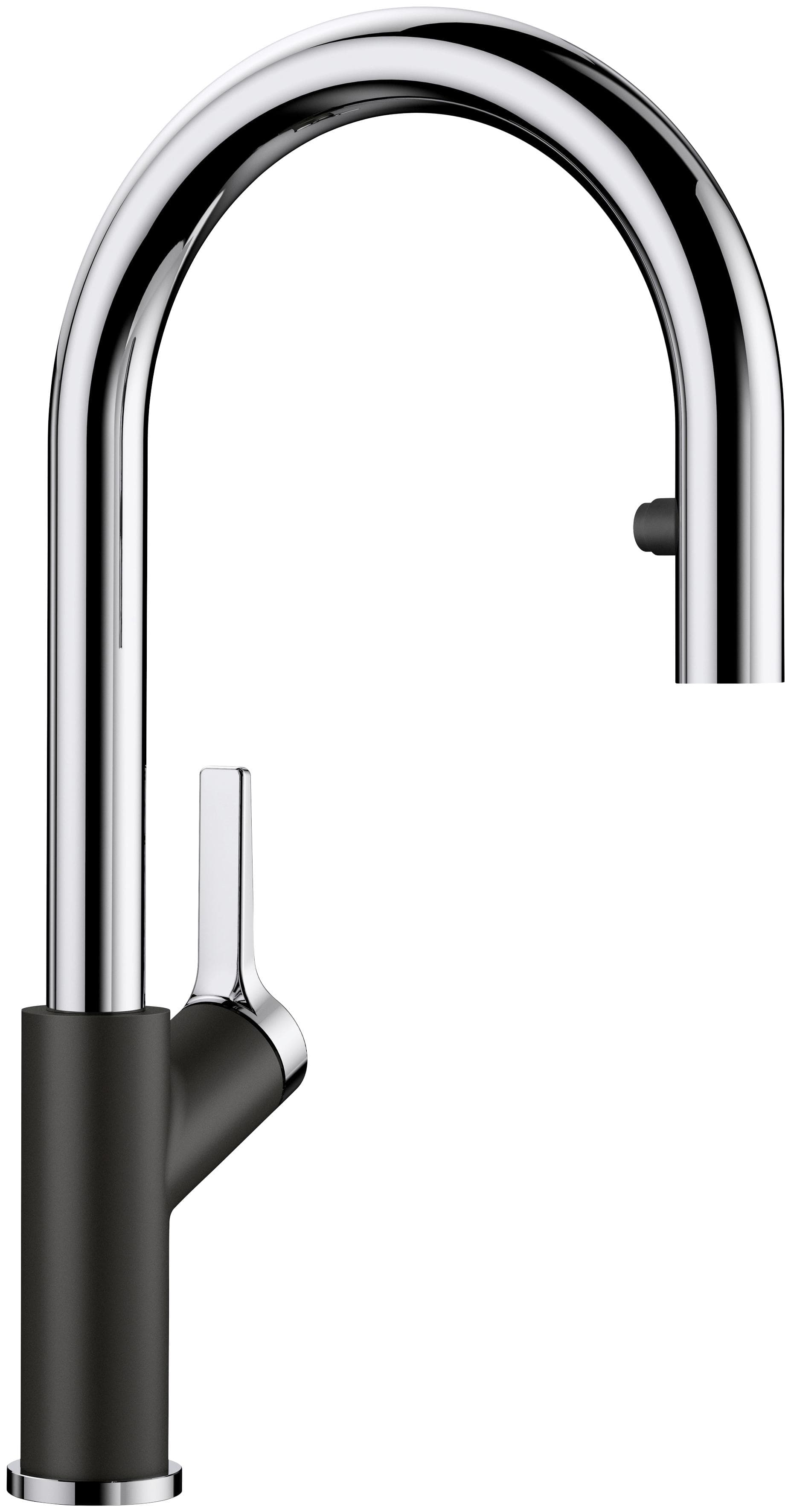 BLANCO Küchenarmatur CARENA-S Vario Schwarz Chrom Messing Ausziehbar