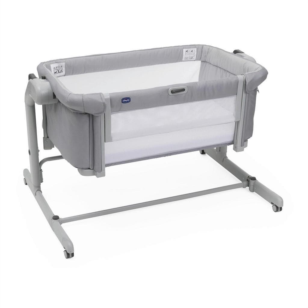 Chicco Beistellbett Next2Me Magic Evo Grau höhenverstellbar