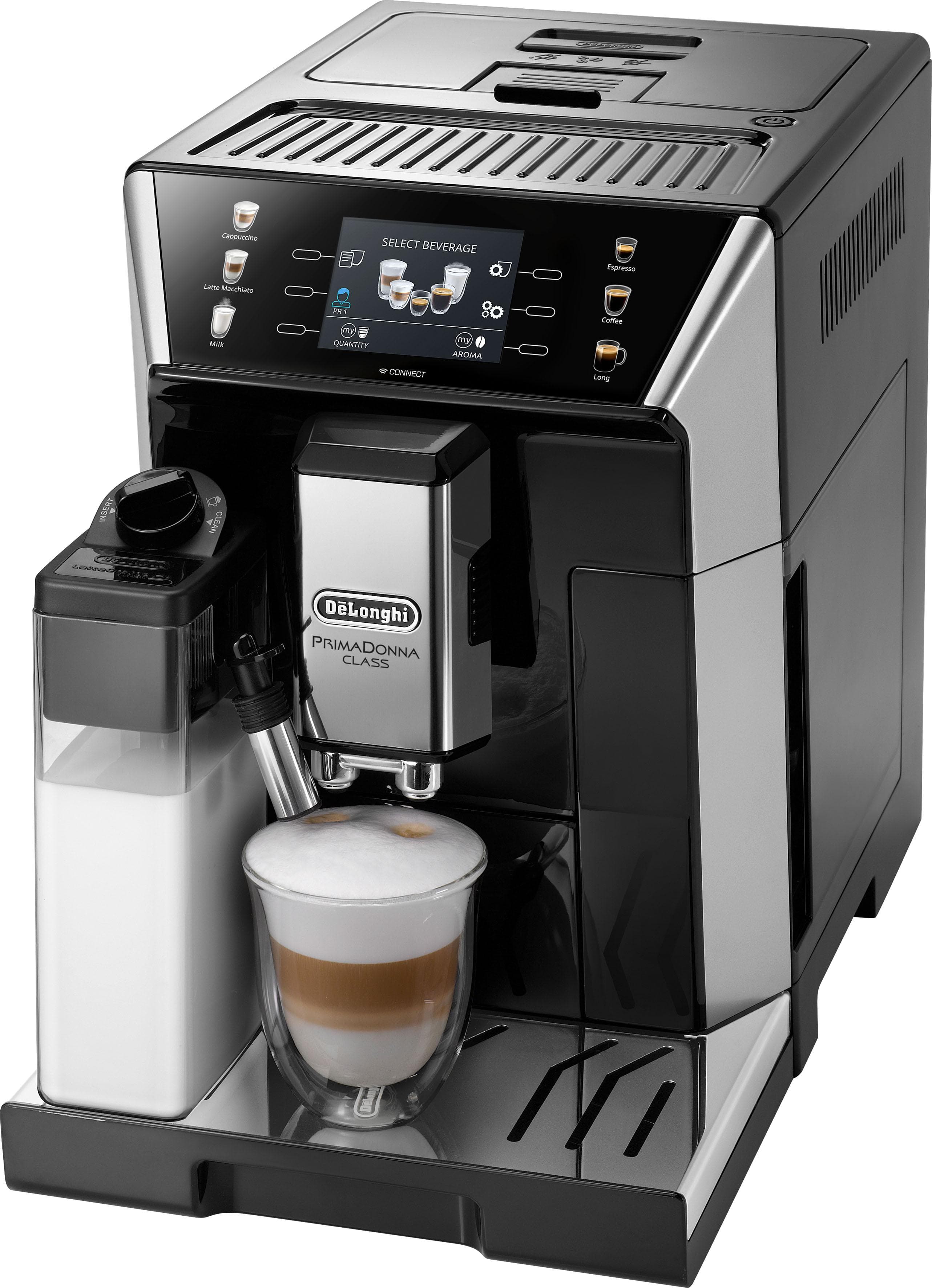 De'Longhi Kaffeevollautomat PrimaDonna Class ECAM550.65.SB Schwarz