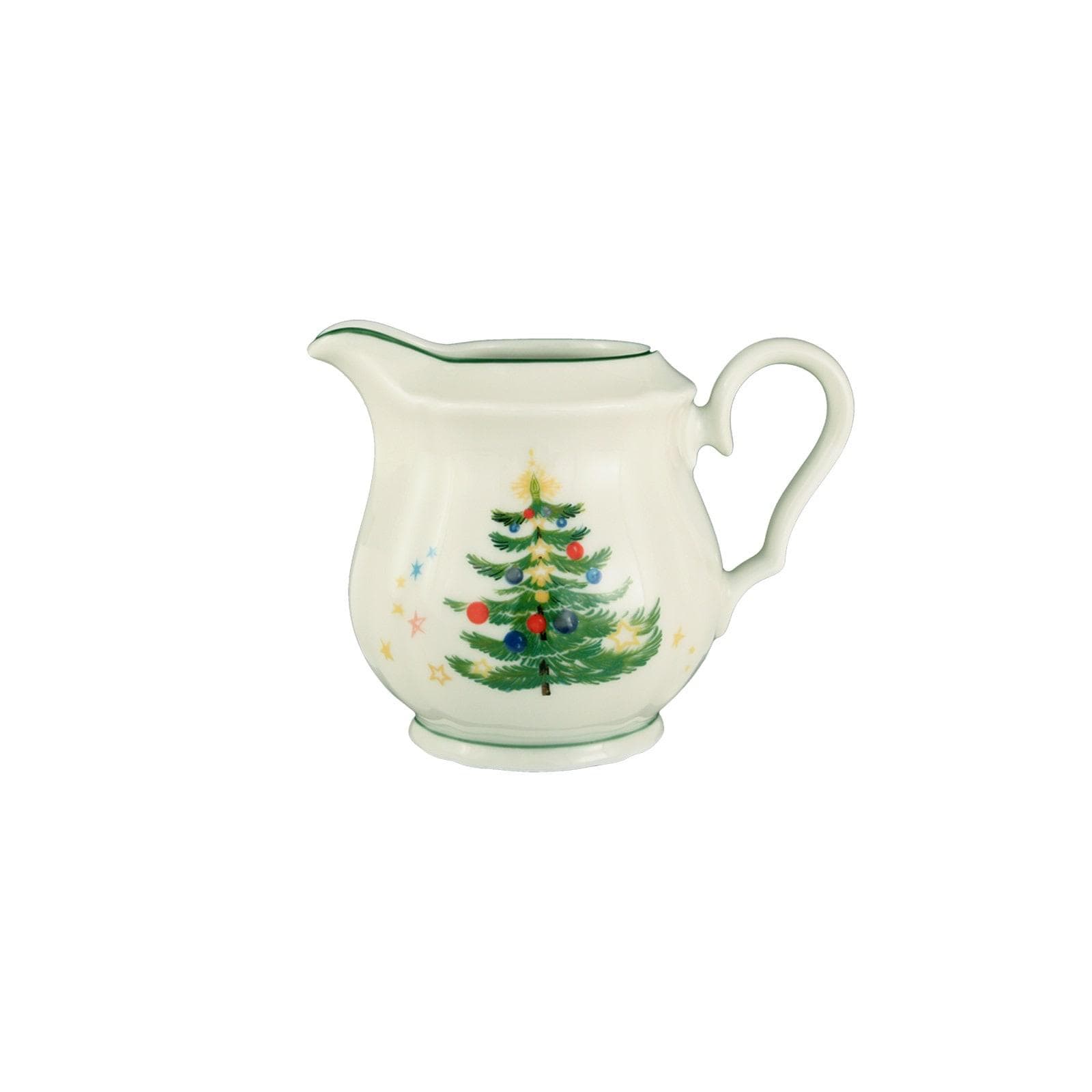 Seltmann Weiden Milchkännchen Marieluise Weihnachten Weiß-Grün