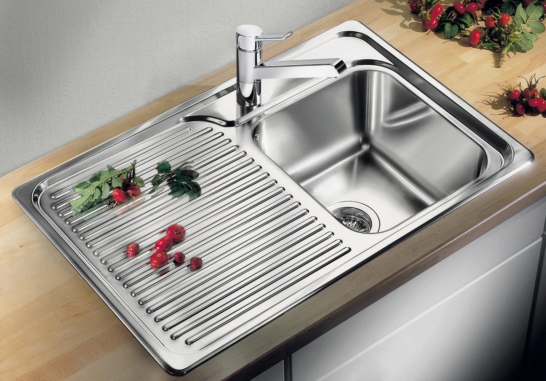 BLANCO CLASSIC 40 S Küchenspüle Edelstahl Überbau