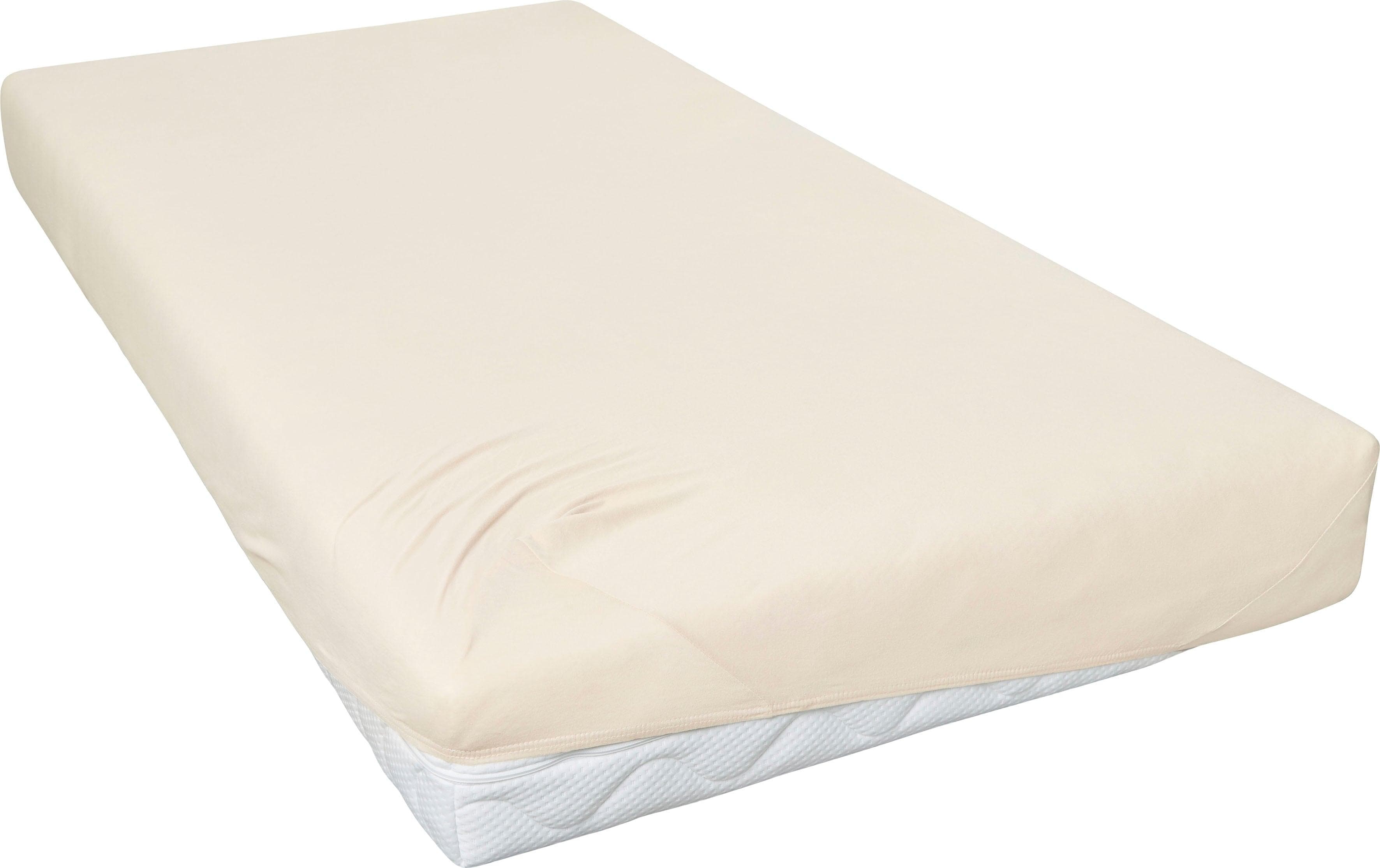 Primera Spannbettlaken Jersey 100% Baumwolle Ecru Kinder