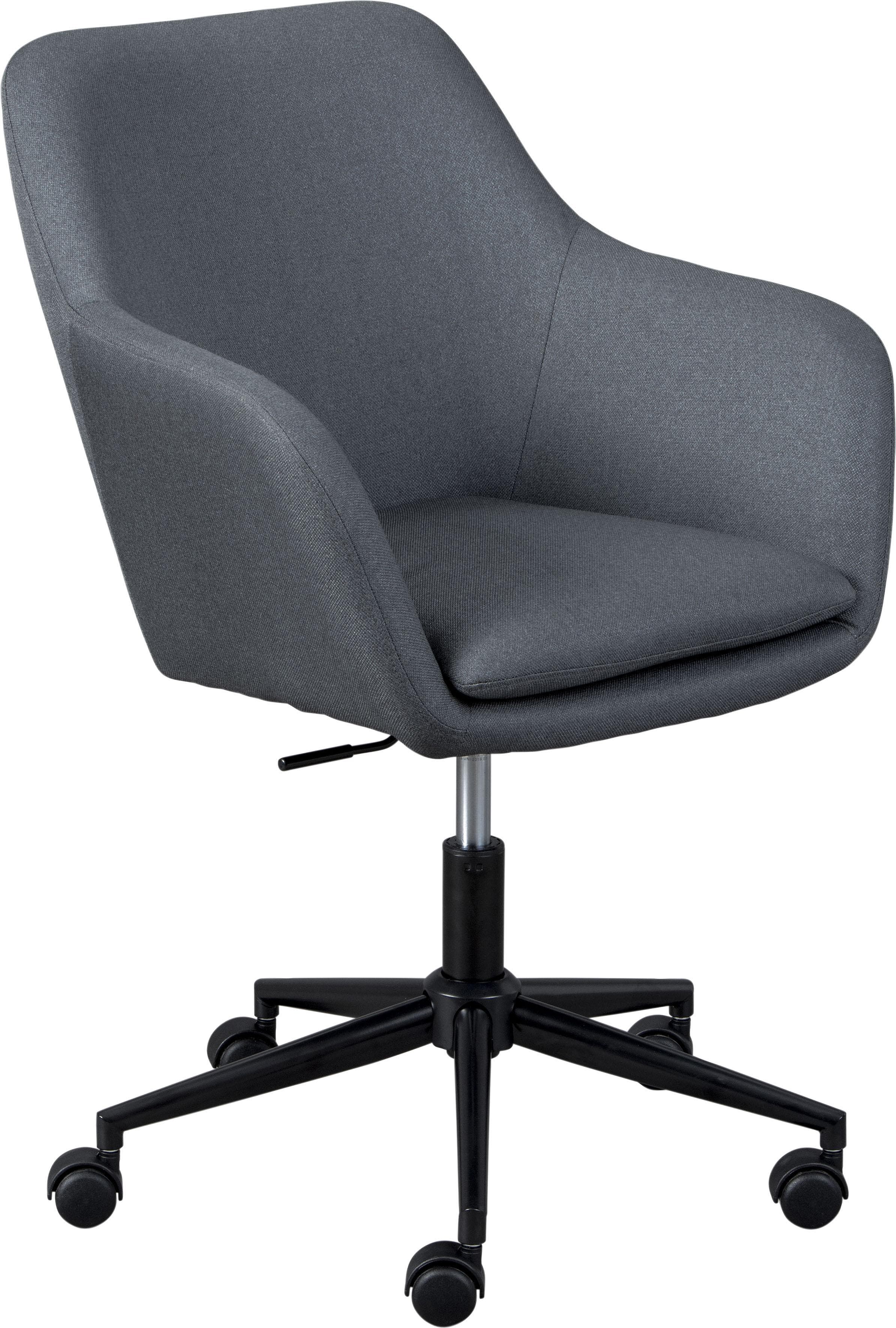 INTER LINK Drehstuhl Workrelaxed Grau Schwarz höhenverstellbar