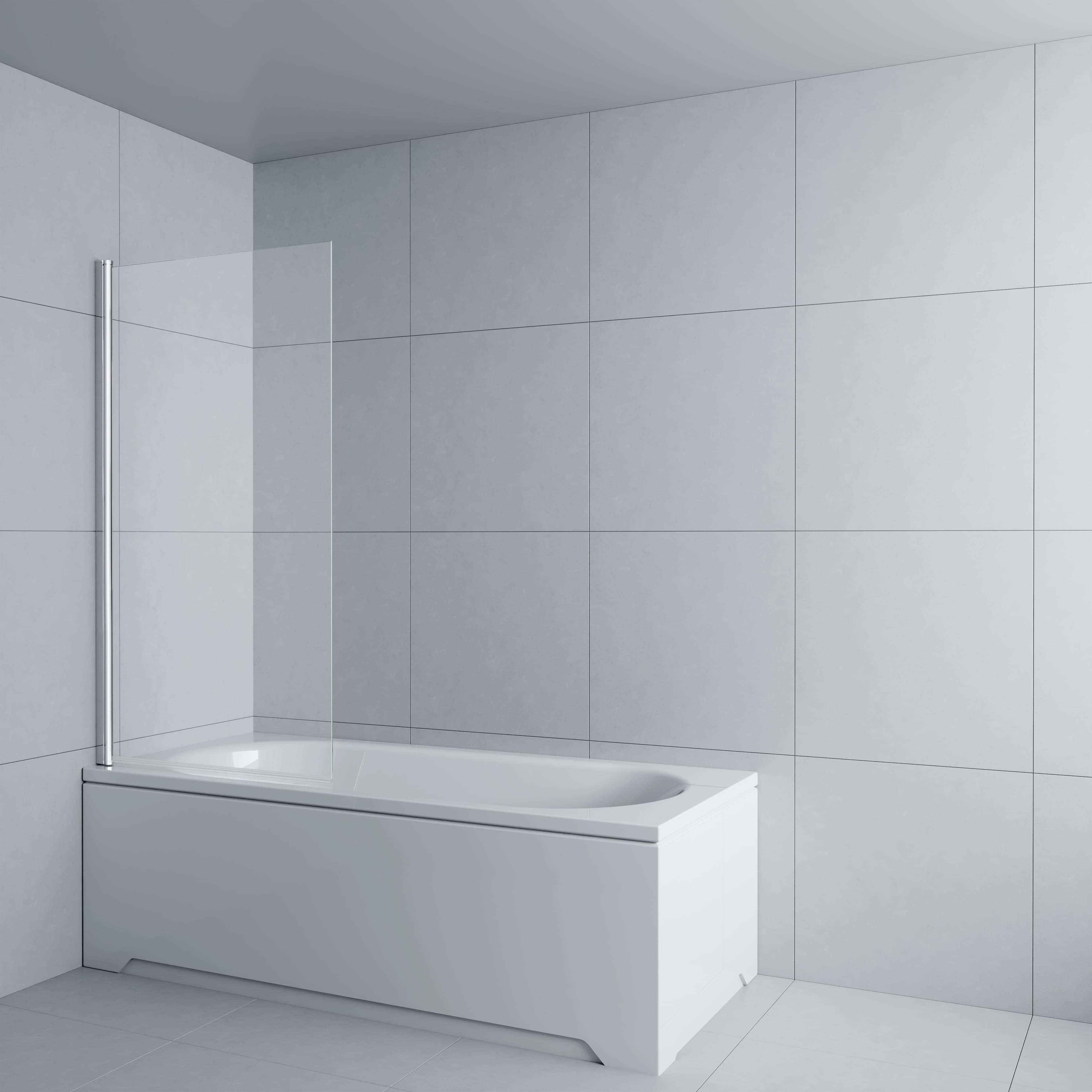 welltime Badewannenaufsatz Nassau Single Sicherheitsglas