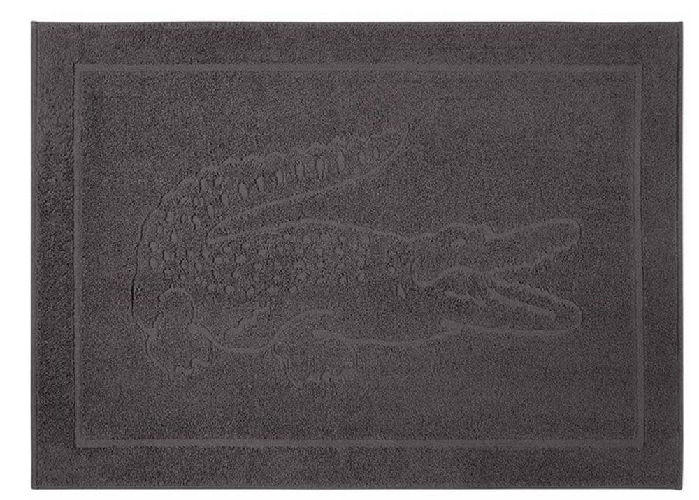 LACOSTE Badematte Bitume 100% Baumwolle