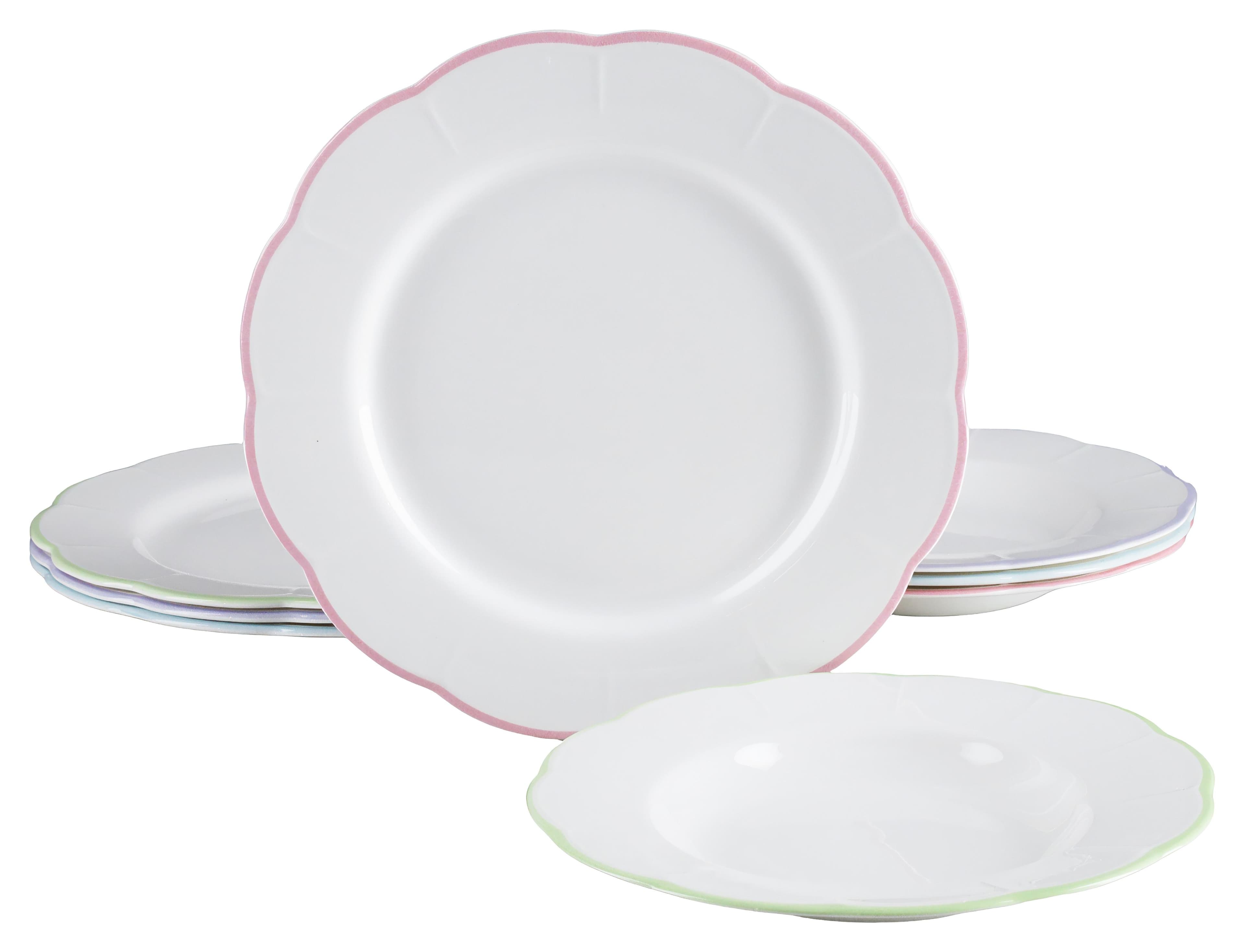 Creatable Tafelservice Florine Bunt 16-teilig Steingut