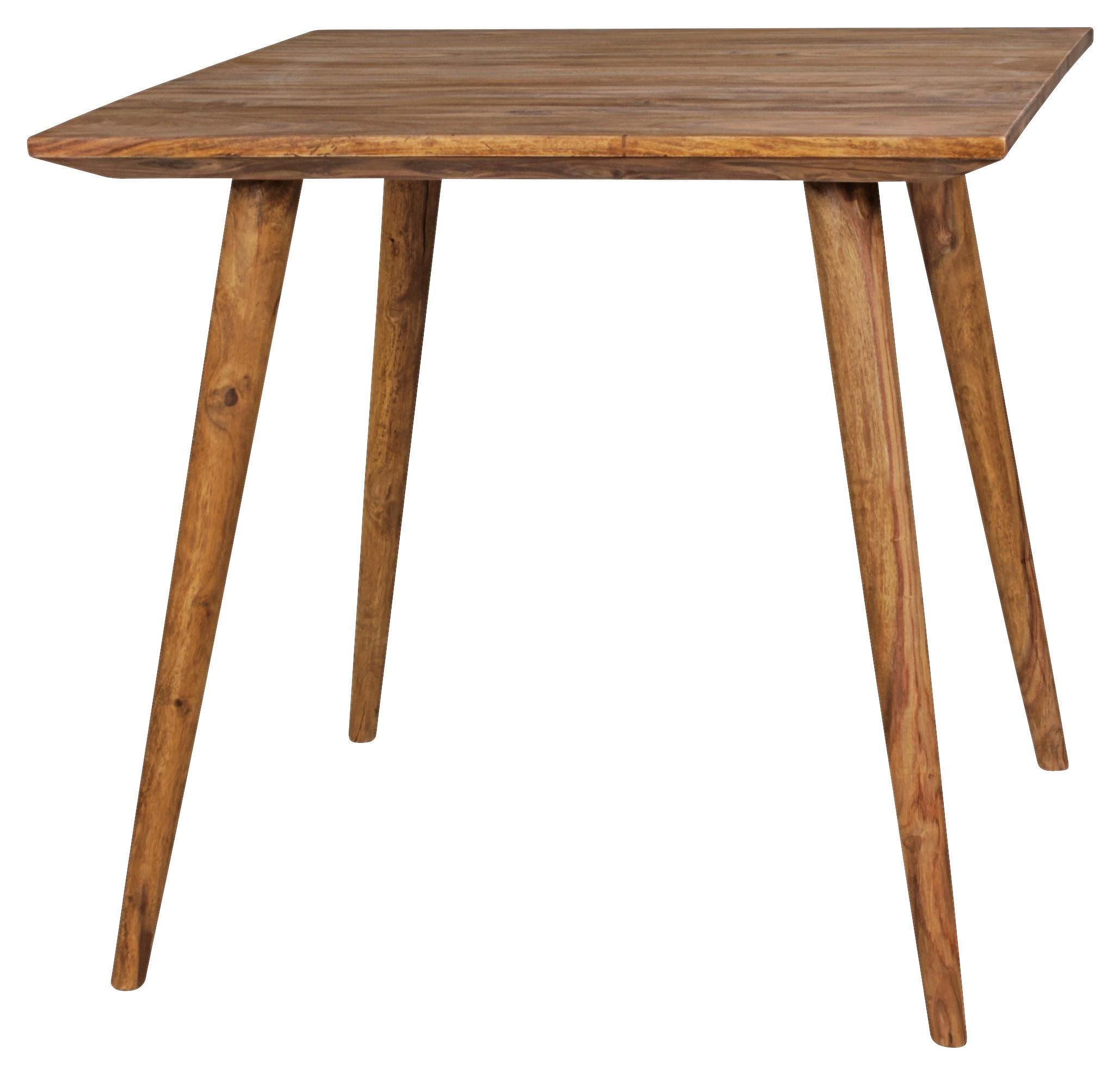 Repa Esstisch Sheesham massiv Sheeshamfarben 80x80 cm