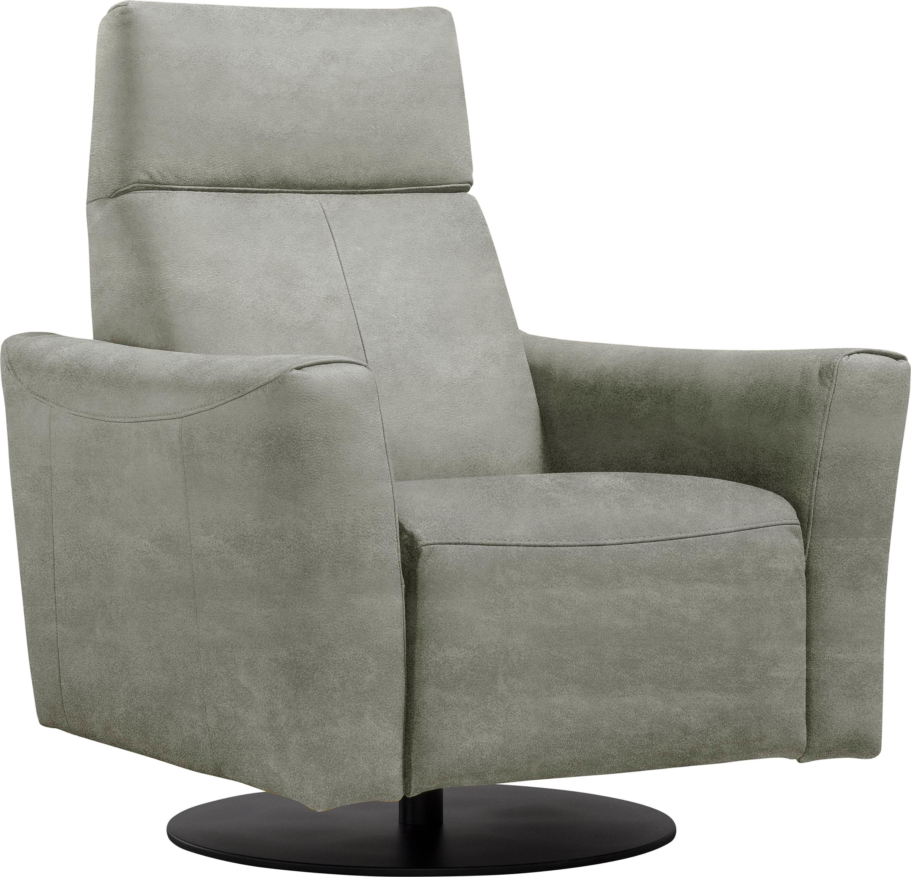Moderner Loungesessel in grau (steingrau)